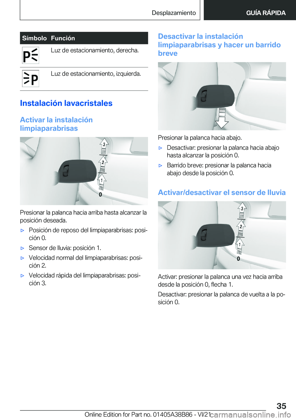BMW M4 2022  Manuales de Empleo (in Spanish) �S�