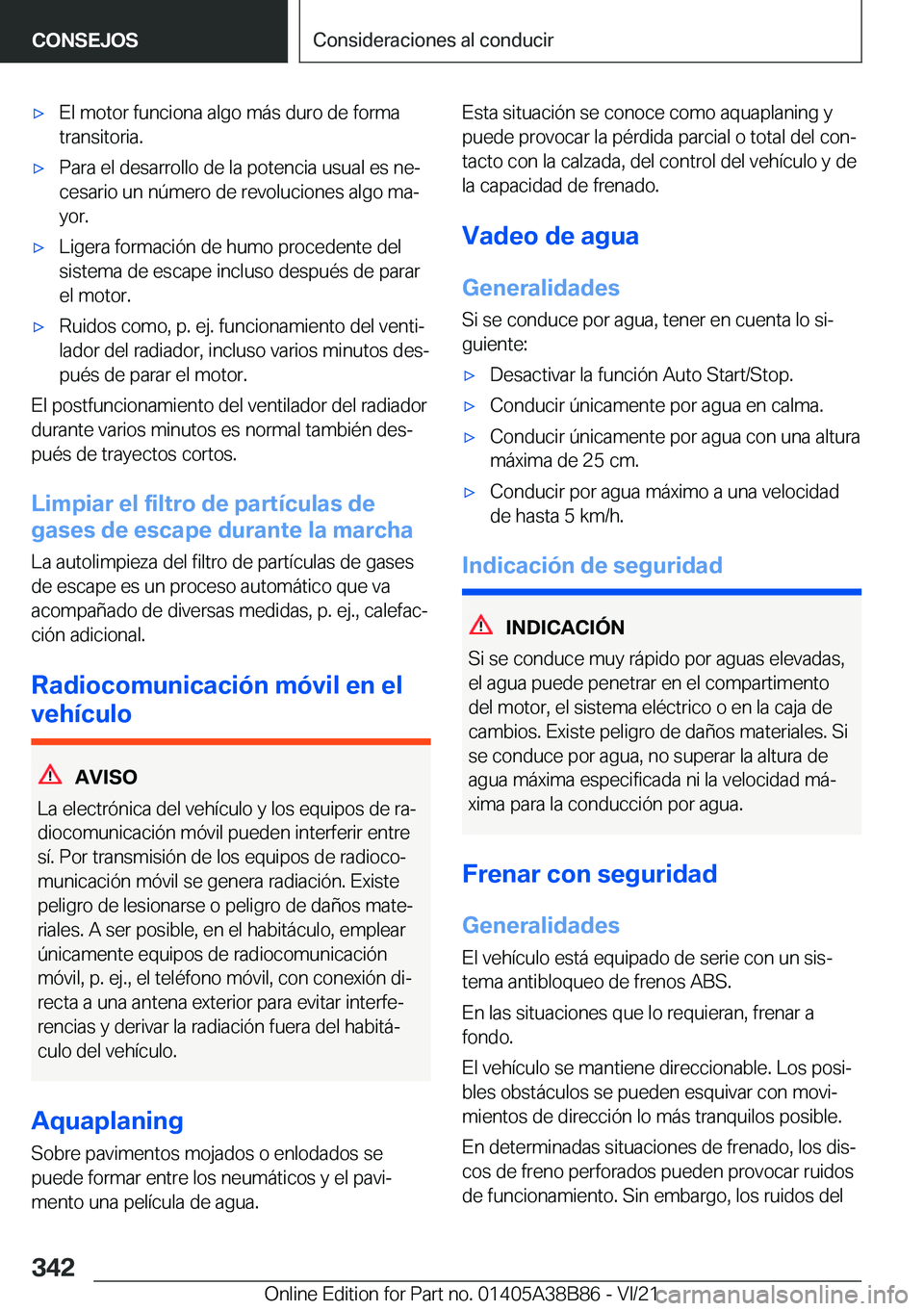 BMW M4 2022  Manuales de Empleo (in Spanish) x�E�l��m�o�t�o�r��f�u�n�c�i�o�n�a��a�l�g�o��m�