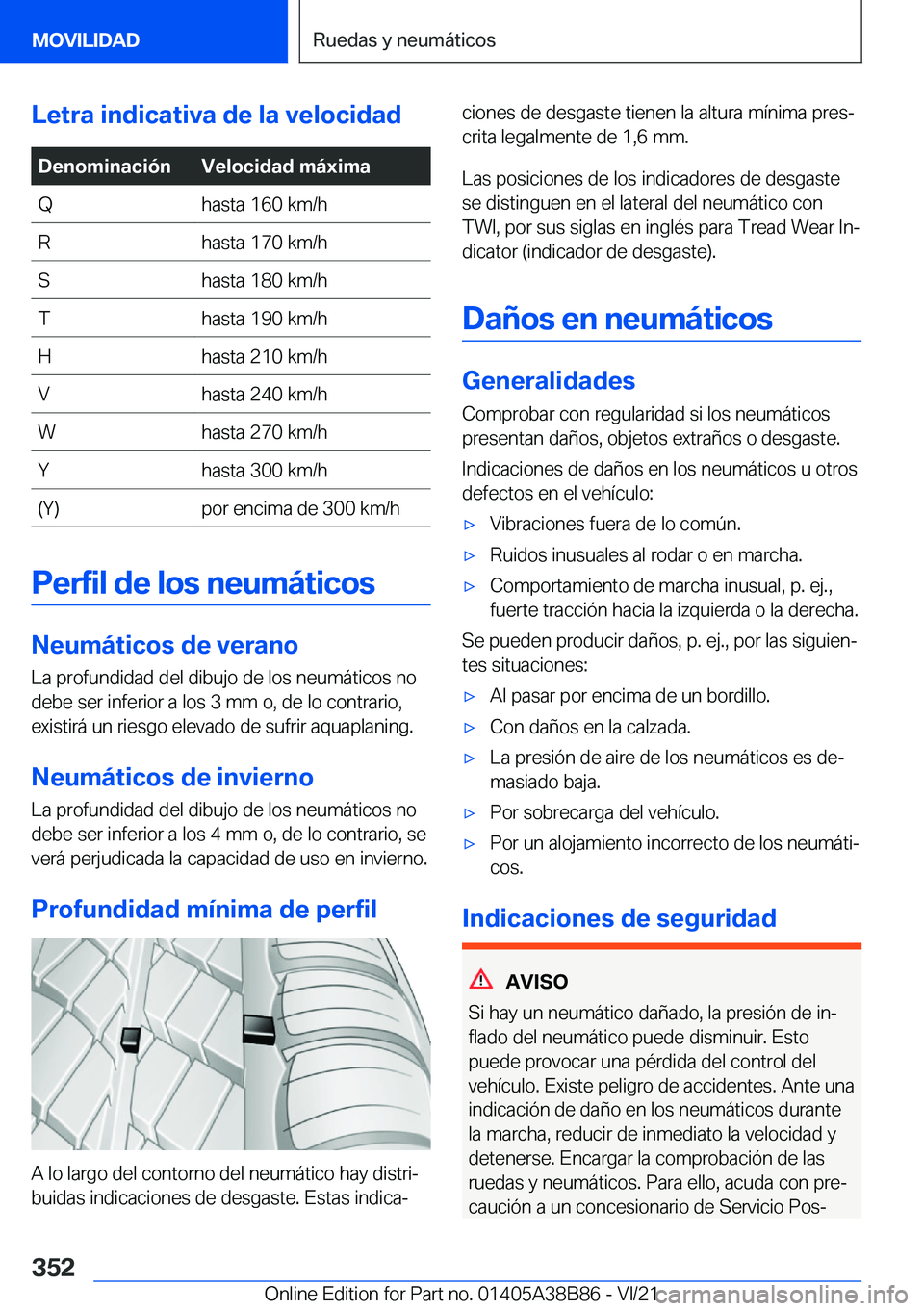 BMW M4 2022  Manuales de Empleo (in Spanish) �L�e�t�r�a��i�n�d�i�c�a�t�i�v�a��d�e��l�a��v�e�l�o�c�i�d�a�d�D�e�n�o�m�i�n�a�c�i�