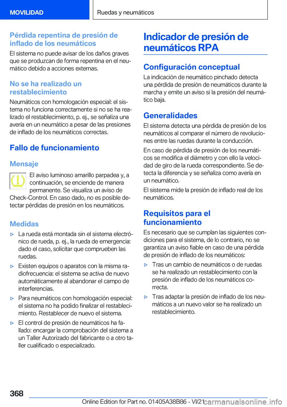 BMW M4 2022  Manuales de Empleo (in Spanish) �P�