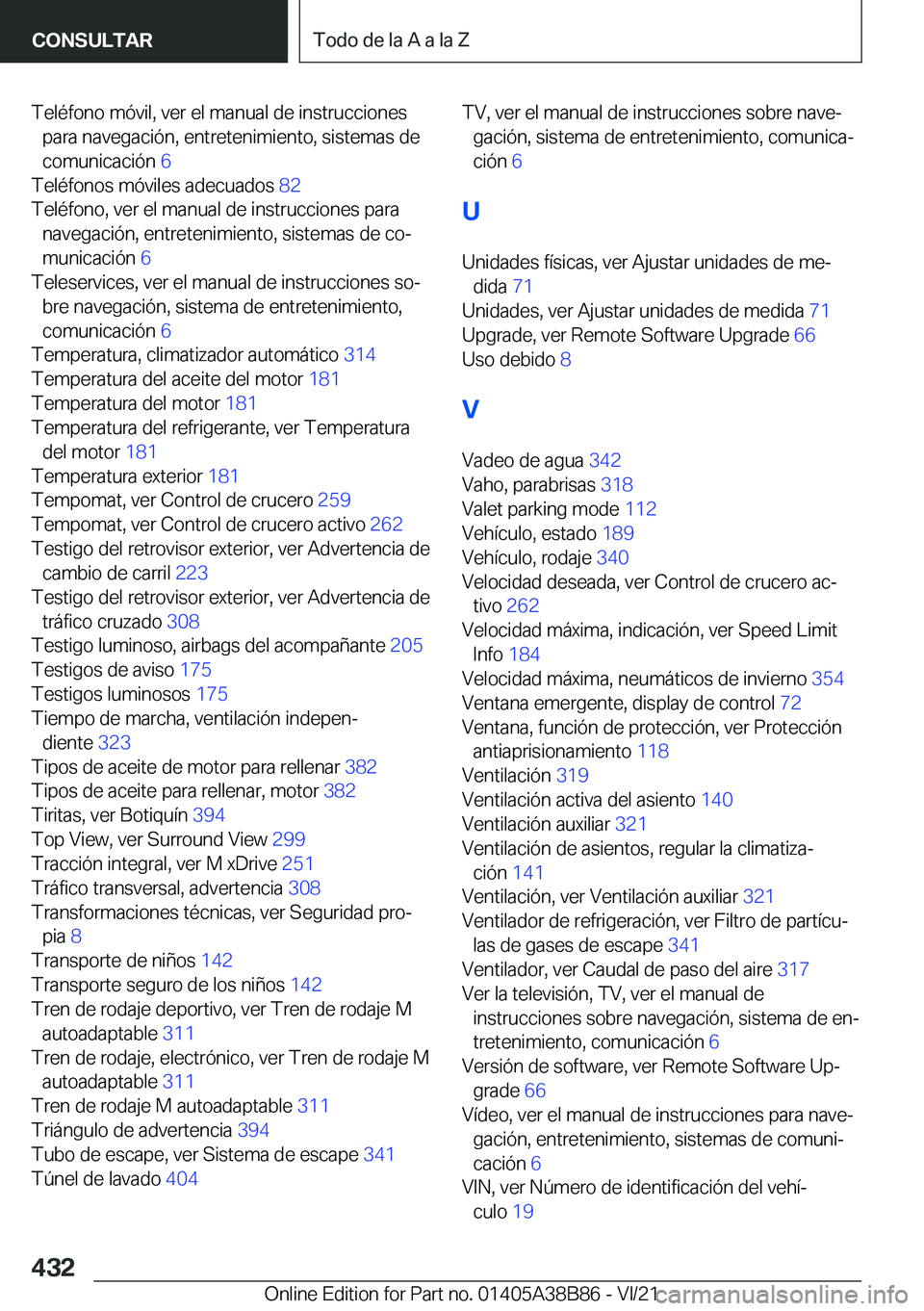 BMW M4 2022  Manuales de Empleo (in Spanish) �T�e�l�