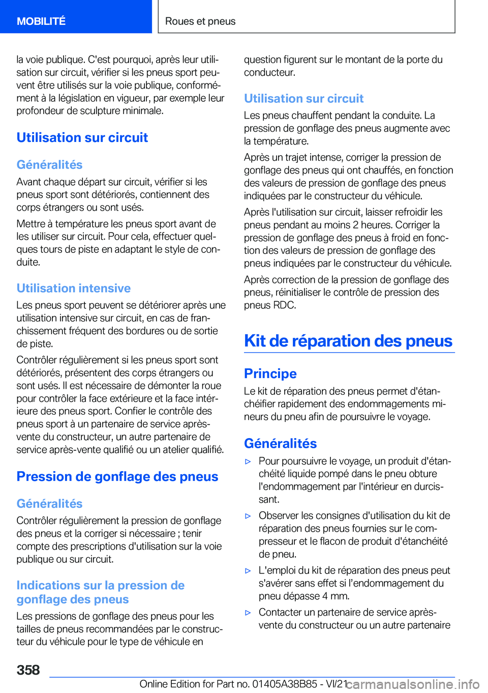BMW M4 2022  Notices Demploi (in French) �l�a��v�o�i�e��p�u�b�l�i�q�u�e�.��C�'�e�s�t��p�o�u�r�q�u�o�i�,��a�p�r�è�s��l�e�u�r��u�t�i�l�ij�s�a�t�i�o�n��s�u�r��c�i�r�c�u�i�t�,��v�é�r�i�f�i�e�r��s�i��l�e�s��p�n�e�u�s��s�p�o�r