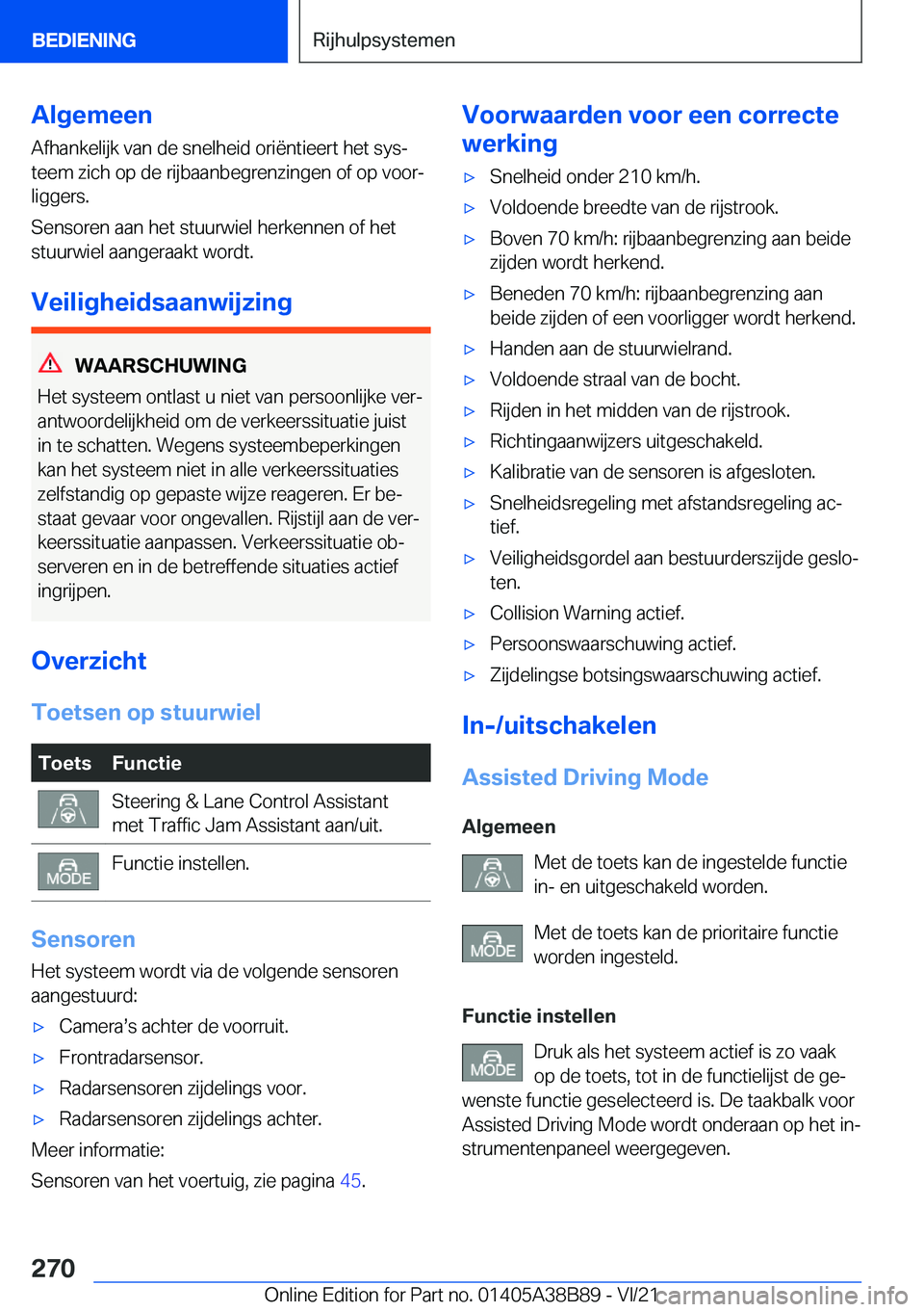 BMW M4 2022  Instructieboekjes (in Dutch) �A�l�g�e�m�e�e�n
�A�f�h�a�n�k�e�l�i�j�k��v�a�n��d�e��s�n�e�l�h�e�i�d��o�r�i�ë�n�t�i�e�e�r�t��h�e�t��s�y�sj �t�e�e�m��z�i�c�h��o�p��d�e��r�i�j�b�a�a�n�b�e�g�r�e�n�z�i�n�g�e�n��o�f��o�p��