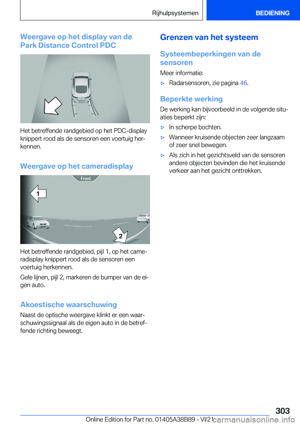 BMW M4 2022  Instructieboekjes (in Dutch) �W�e�e�r�g�a�v�e��o�p��h�e�t��d�i�s�p�l�a�y��v�a�n��d�e
�P�a�r�k��D�i�s�t�a�n�c�e��C�o�n�t�r�o�l��P�D�C
�H�e�t��b�e�t�r�e�f�f�e�n�d�e��r�a�n�d�g�e�b�i�e�d��o�p��h�e�t��P�D�C�-�d�i�s�p�l�a