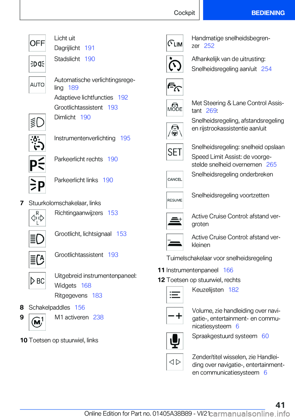 BMW M4 2022  Instructieboekjes (in Dutch) �L�i�c�h�t��u�i�t
�D�a�g�r�i�j�l�i�c�h�t\_ �1�9�1�S�t�a�d�s�l�i�c�h�t\_ �1�9�0�A�u�t�o�m�a�t�i�s�c�h�e��v�e�r�l�i�c�h�t�i�n�g�s�r�e�g�ej
�l�i�n�g\_ �1�8�9
�A�d�a�p�t�i�e�v�e��l�i�c�h�t�f�u�n