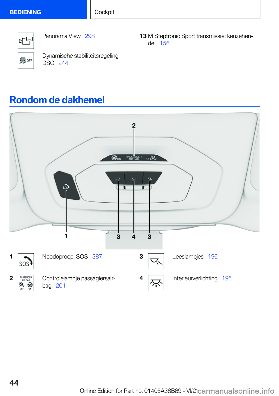 BMW M4 2022  Instructieboekjes (in Dutch) �P�a�n�o�r�a�m�a��V�i�e�w\_�2�9�8�D�y�n�a�m�i�s�c�h�e��s�t�a�b�i�l�i�t�e�i�t�s�r�e�g�e�l�i�n�g
�D�S�C\_ �2�4�4�1�3�M��S�t�e�p�t�r�o�n�i�c��S�p�o�r�t��t�r�a�n�s�m�i�s�s�i�e�:��k�e�u�z�e�h�e�n