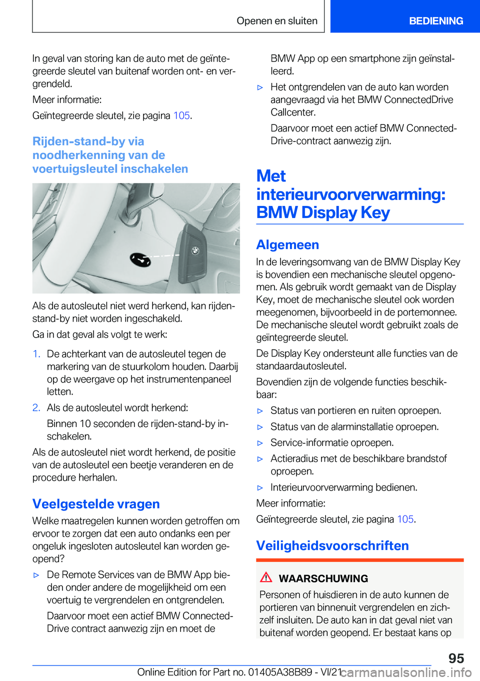 BMW M4 2022  Instructieboekjes (in Dutch) �I�n��g�e�v�a�l��v�a�n��s�t�o�r�i�n�g��k�a�n��d�e��a�u�t�o��m�e�t��d�e��g�e�