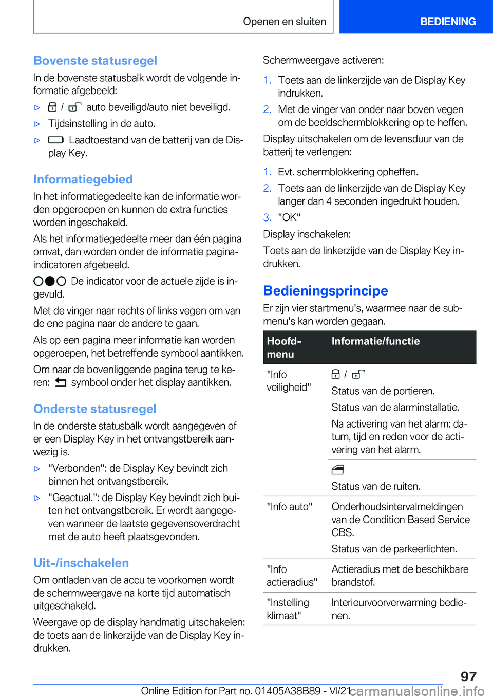 BMW M4 2022  Instructieboekjes (in Dutch) �B�o�v�e�n�s�t�e��s�t�a�t�u�s�r�e�g�e�l
�I�n��d�e��b�o�v�e�n�s�t�e��s�t�a�t�u�s�b�a�l�k��w�o�r�d�t��d�e��v�o�l�g�e�n�d�e��i�nj
�f�o�r�m�a�t�i�e��a�f�g�e�b�e�e�l�d�:'x���/�����a�u�t