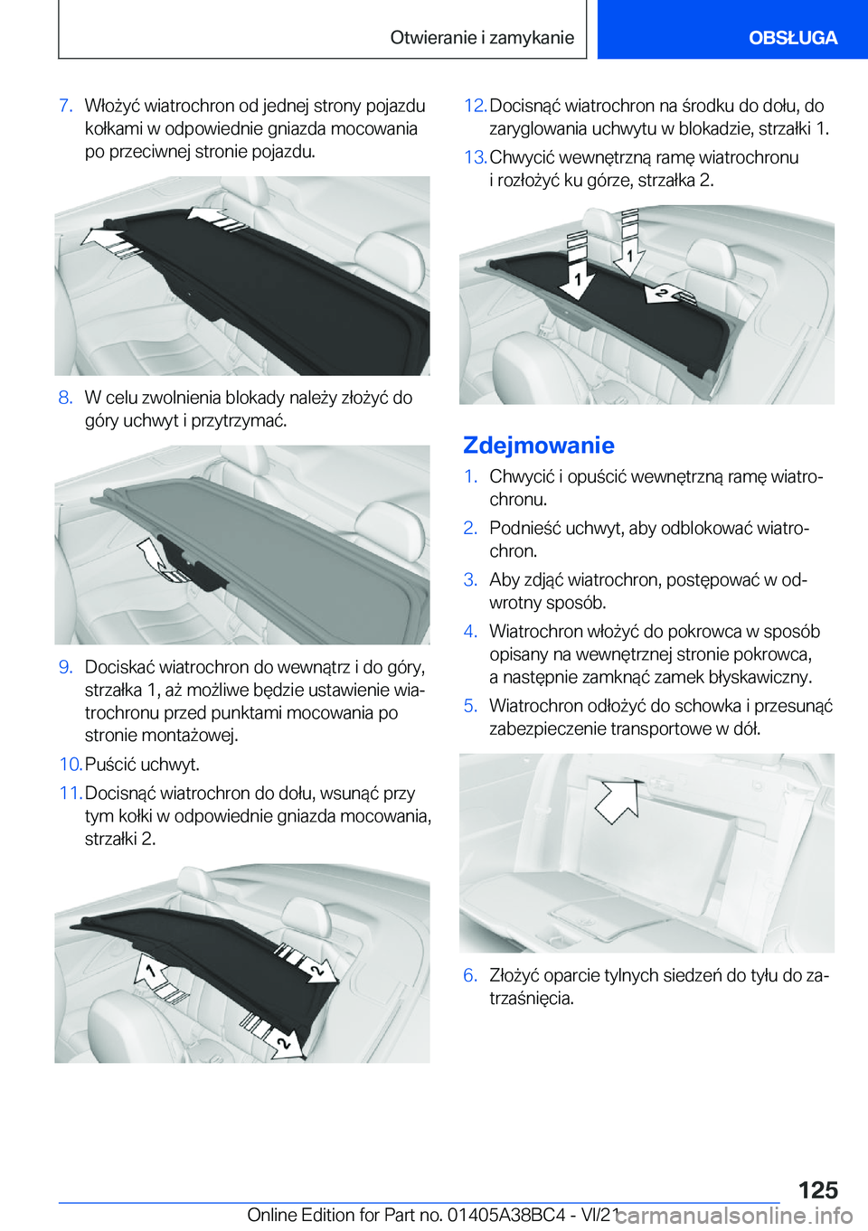 BMW M4 2022  Instrukcja obsługi (in Polish) �7�.�W�ł�o9�y�