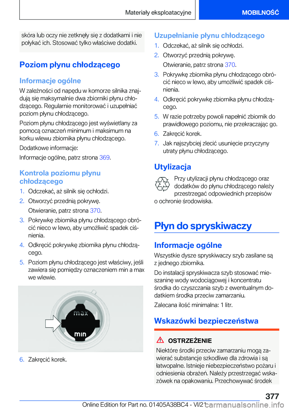 BMW M4 2022  Instrukcja obsługi (in Polish) �s�k�