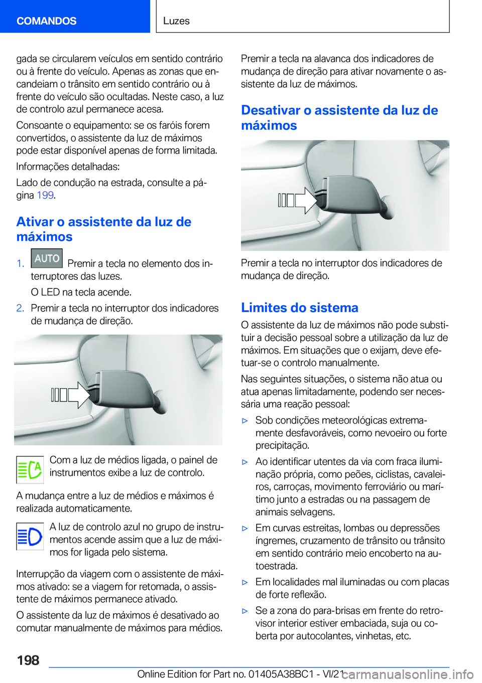 BMW M4 2022  Manual do condutor (in Portuguese) �g�a�d�a��s�e��c�i�r�c�u�l�a�r�e�m��v�e�