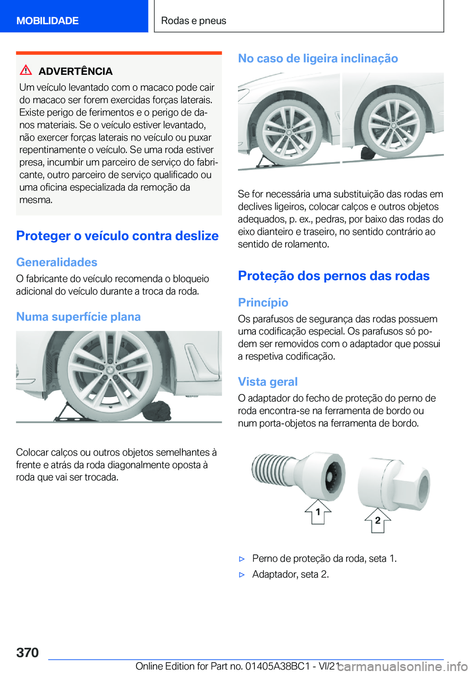 BMW M4 2022  Manual do condutor (in Portuguese) �A�D�V�E�R�T�