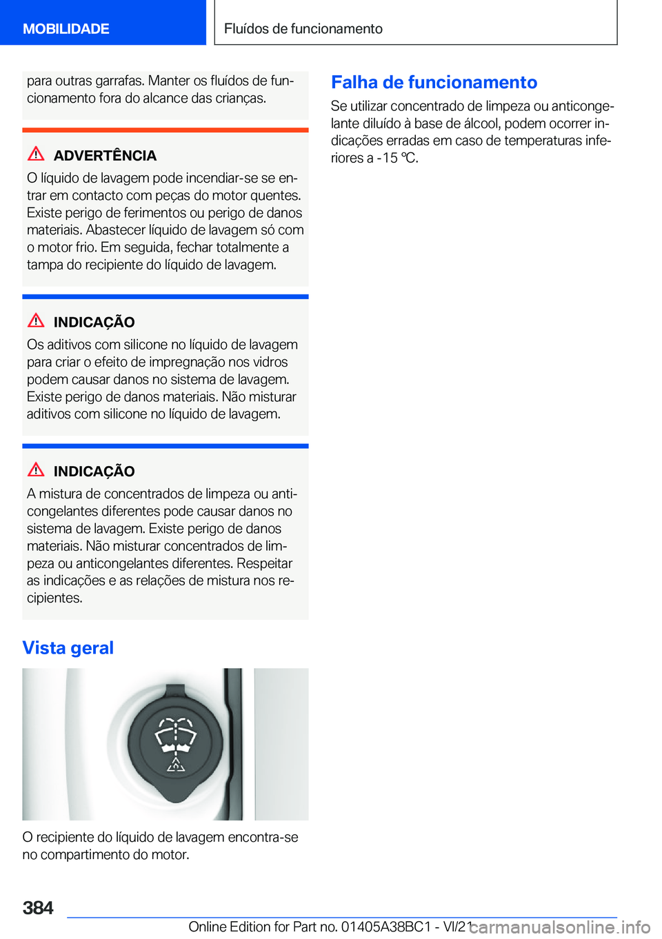 BMW M4 2022  Manual do condutor (in Portuguese) �p�a�r�a��o�u�t�r�a�s��g�a�r�r�a�f�a�s�.��M�a�n�t�e�r��o�s��f�l�u�