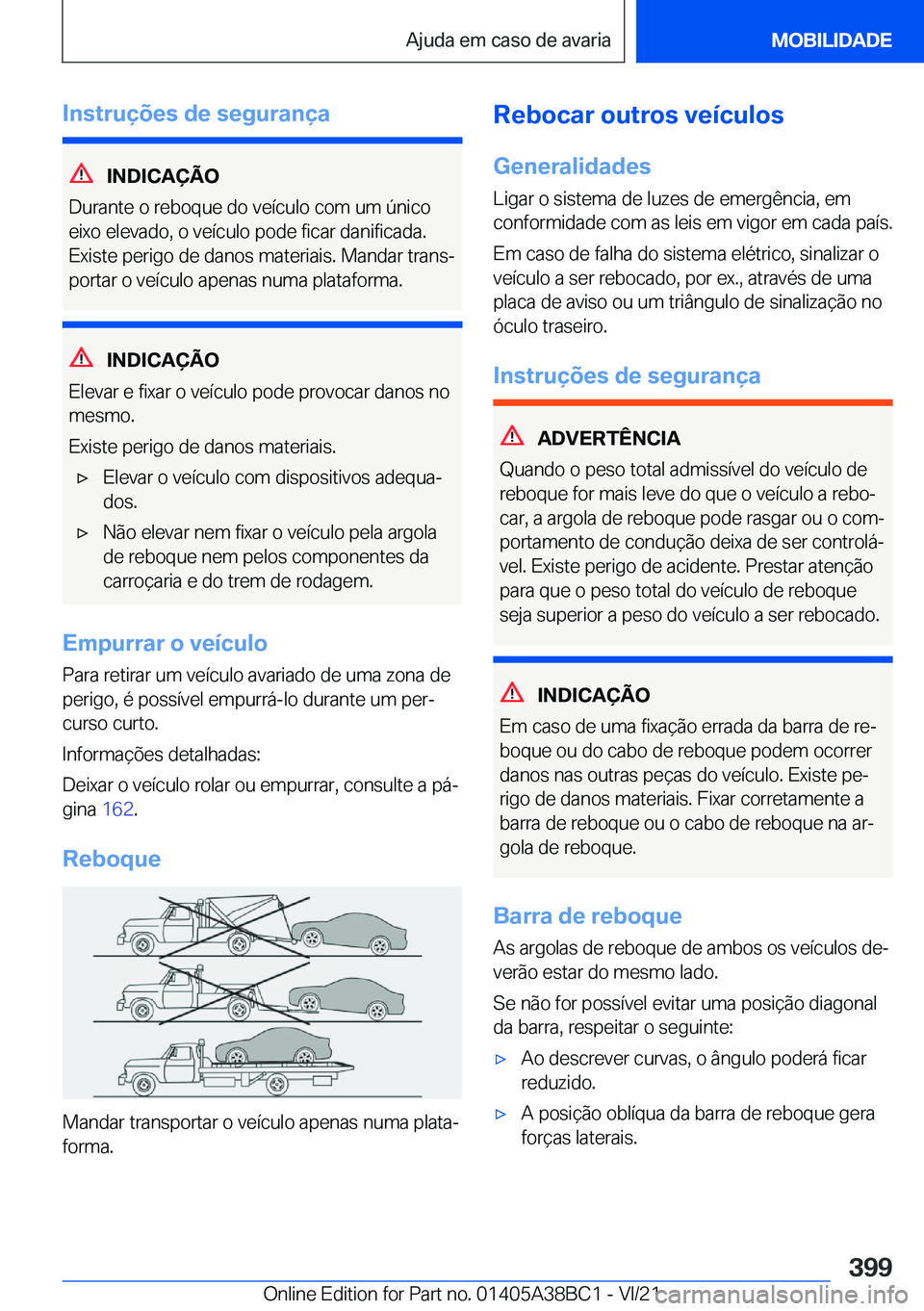 BMW M4 2022  Manual do condutor (in Portuguese) �I�n�s�t�r�u�