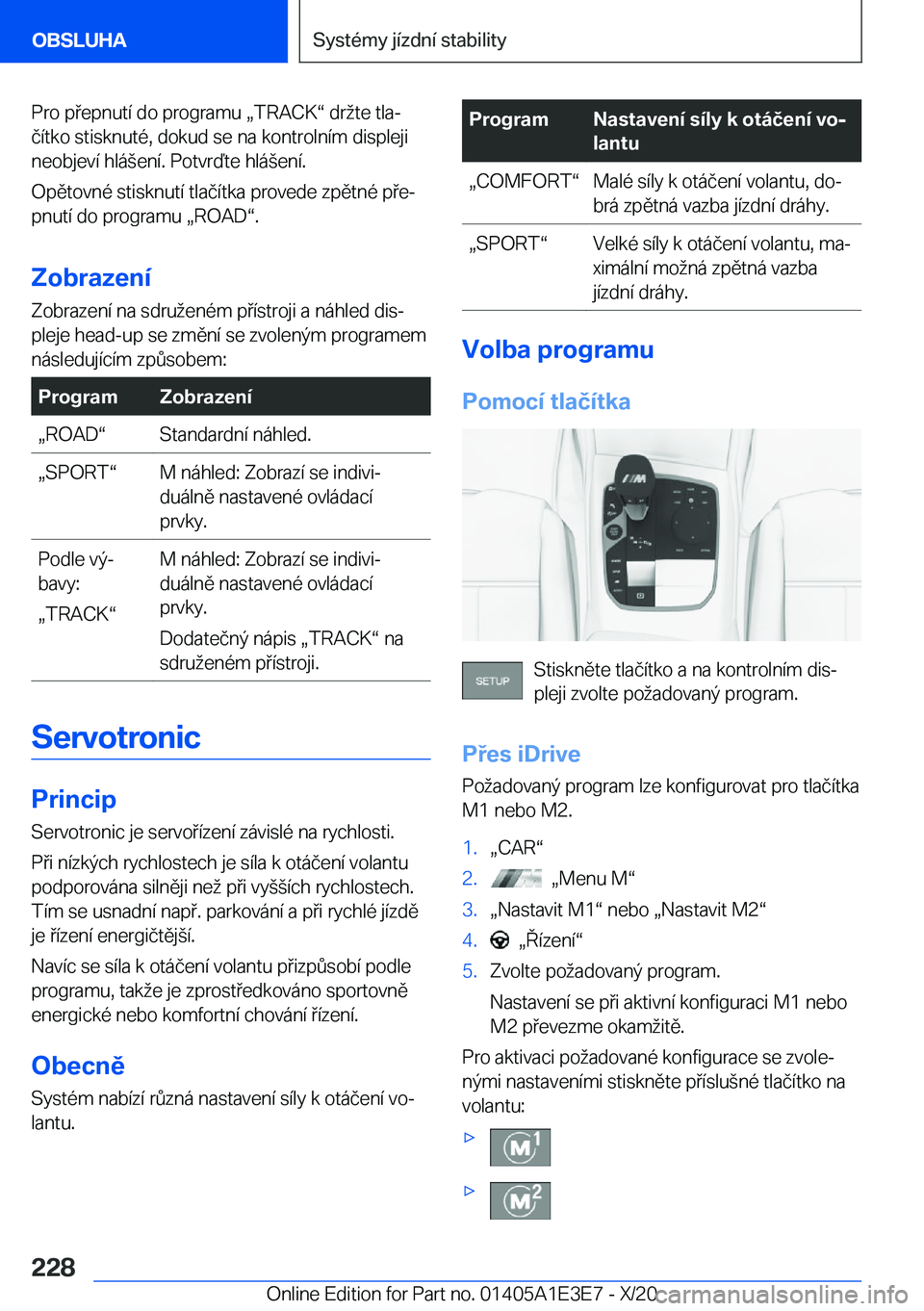 BMW M4 2021  Návod na použití (in Czech) �P�r�o��p�e�p�n�u�t�