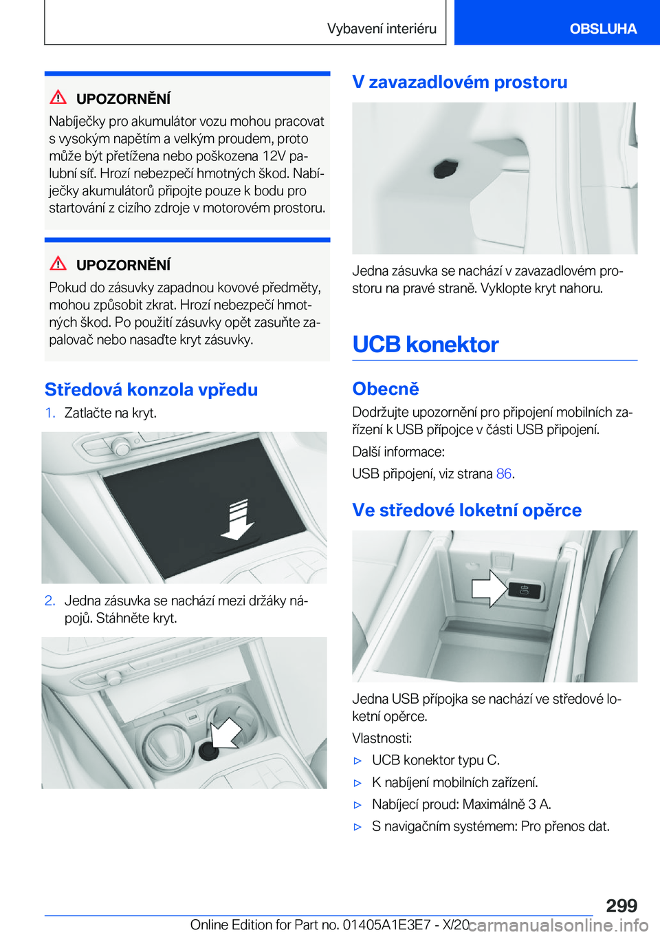 BMW M4 2021  Návod na použití (in Czech) �U�P�O�Z�O�R�N�Ě�N�