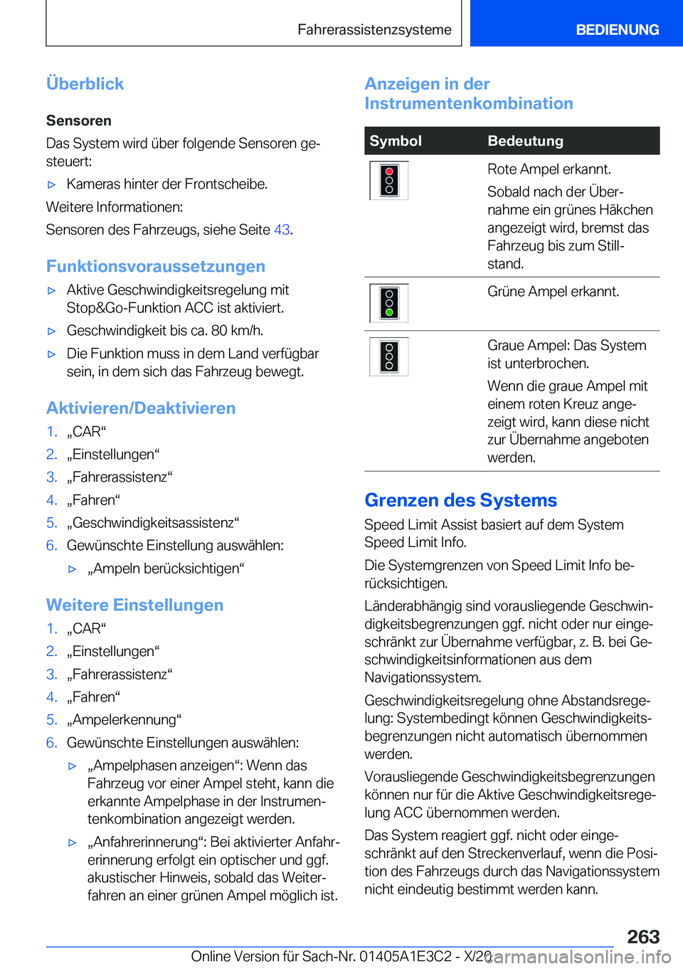 BMW M4 2021  Betriebsanleitungen (in German) �