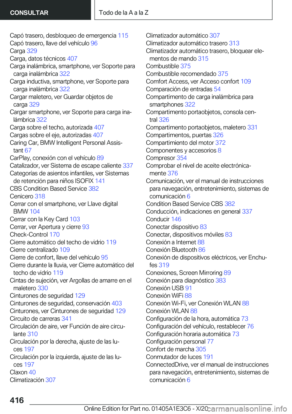 BMW M4 2021  Manuales de Empleo (in Spanish) �C�a�p�