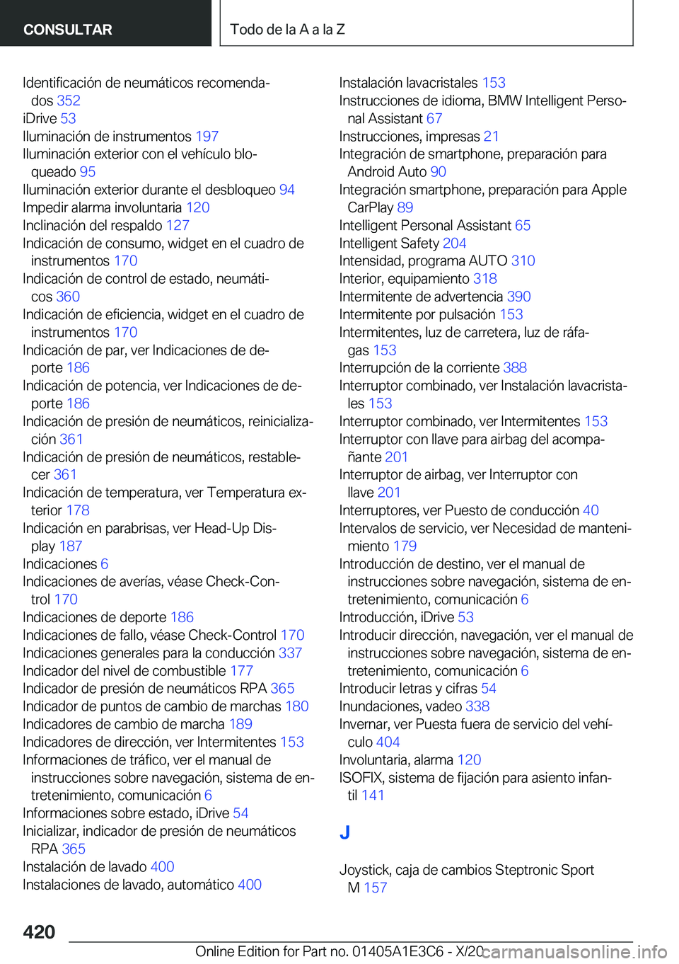BMW M4 2021  Manuales de Empleo (in Spanish) �I�d�e�n�t�i�f�i�c�a�c�i�