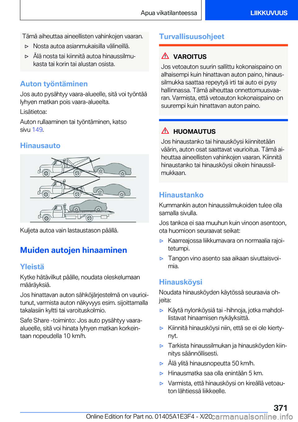 BMW M4 2021  Omistajan Käsikirja (in Finnish) �T�