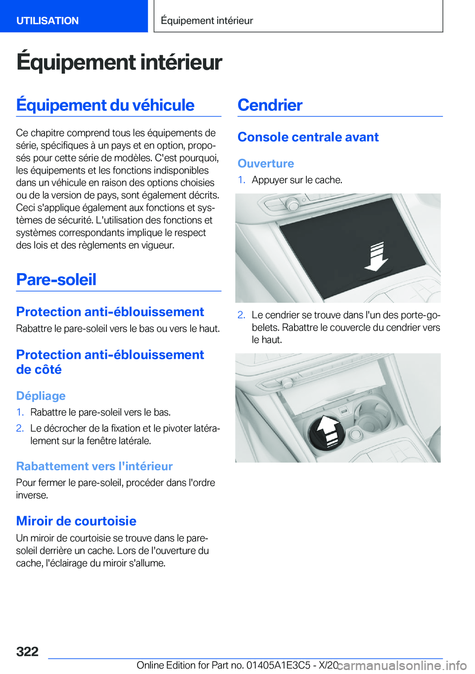 BMW M4 2021  Notices Demploi (in French) �