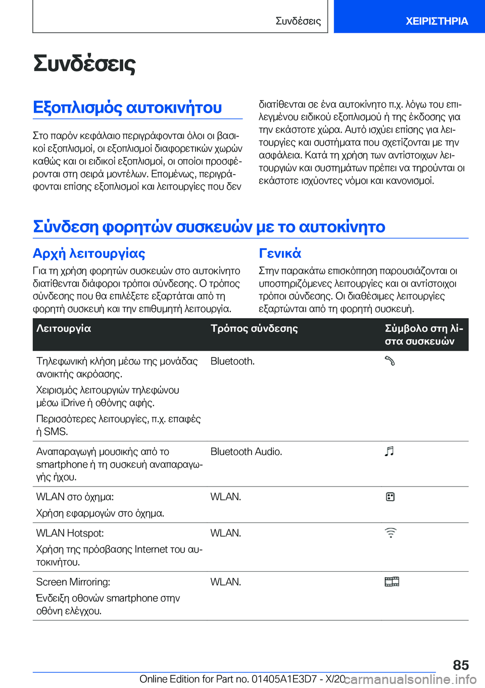 BMW M4 2021  ΟΔΗΓΌΣ ΧΡΉΣΗΣ (in Greek) eh`vofw\eXabc^\f_oe�shgb]\`pgbh
egb�csdo`�]win^s\b�cwd\udnib`gs\�o^b\�b\�tsf\j
]bR�wabc^\f_bR�,�b\�wab