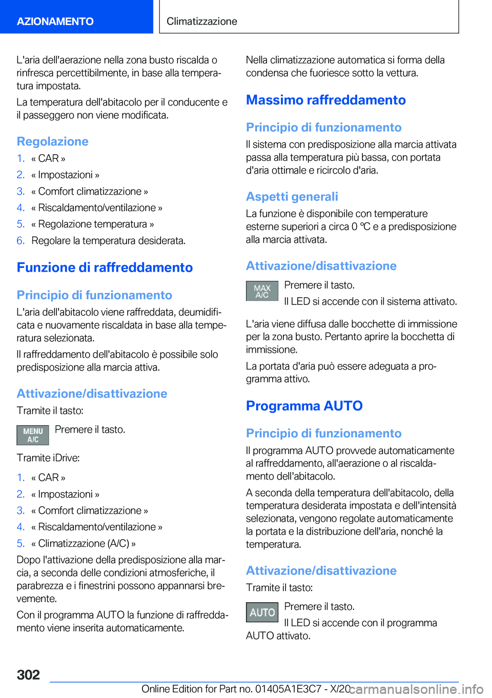BMW M4 2021  Libretti Di Uso E manutenzione (in Italian) �L�'�a�r�i�a��d�e�l�l�'�a�e�r�a�z�i�o�n�e��n�e�l�l�a��z�o�n�a��b�u�s�t�o��r�i�s�c�a�l�d�a��o�r�i�n�f�r�e�s�c�a��p�e�r�c�e�t�t�i�b�i�l�m�e�n�t�e�,��i�n��b�a�s�e��a�l�l�a��t�e�m�p�e�r