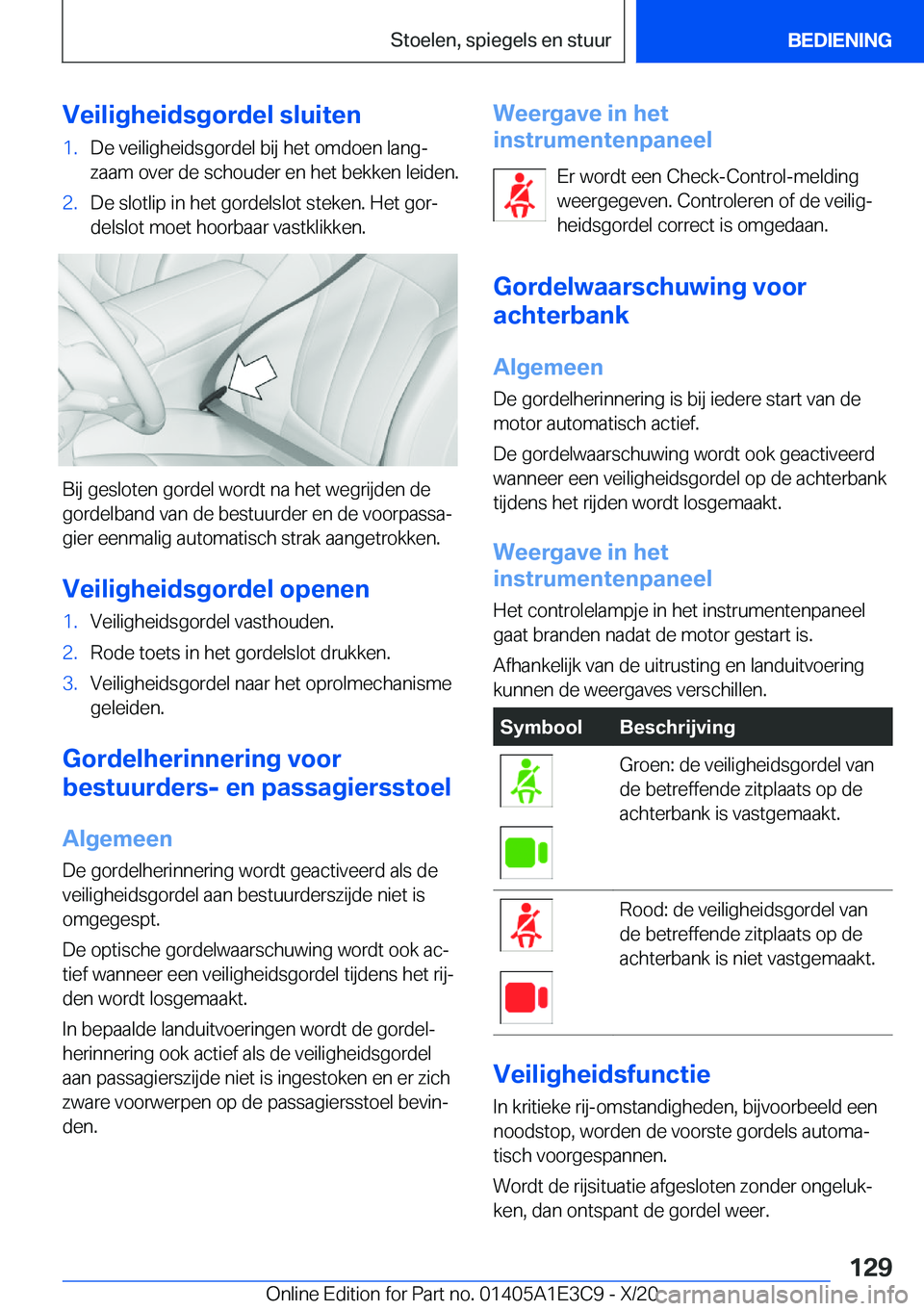 BMW M4 2021  Instructieboekjes (in Dutch) �V�e�i�l�i�g�h�e�i�d�s�g�o�r�d�e�l��s�l�u�i�t�e�n�1�.�D�e��v�e�i�l�i�g�h�e�i�d�s�g�o�r�d�e�l��b�i�j��h�e�t��o�m�d�o�e�n��l�a�n�gj
�z�a�a�m��o�v�e�r��d�e��s�c�h�o�u�d�e�r��e�n��h�e�t��b�e�