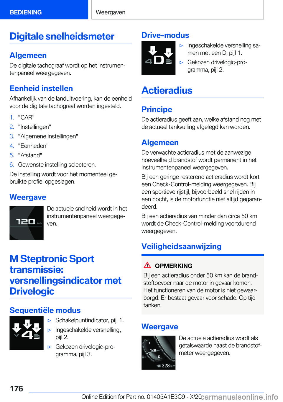 BMW M4 2021  Instructieboekjes (in Dutch) �D�i�g�i�t�a�l�e��s�n�e�l�h�e�i�d�s�m�e�t�e�r
�A�l�g�e�m�e�e�n
�D�e��d�i�g�i�t�a�l�e��t�a�c�h�o�g�r�a�a�f��w�o�r�d�t��o�p��h�e�t��i�n�s�t�r�u�m�e�nj
�t�e�n�p�a�n�e�e�l��w�e�e�r�g�e�g�e�v�e�n�