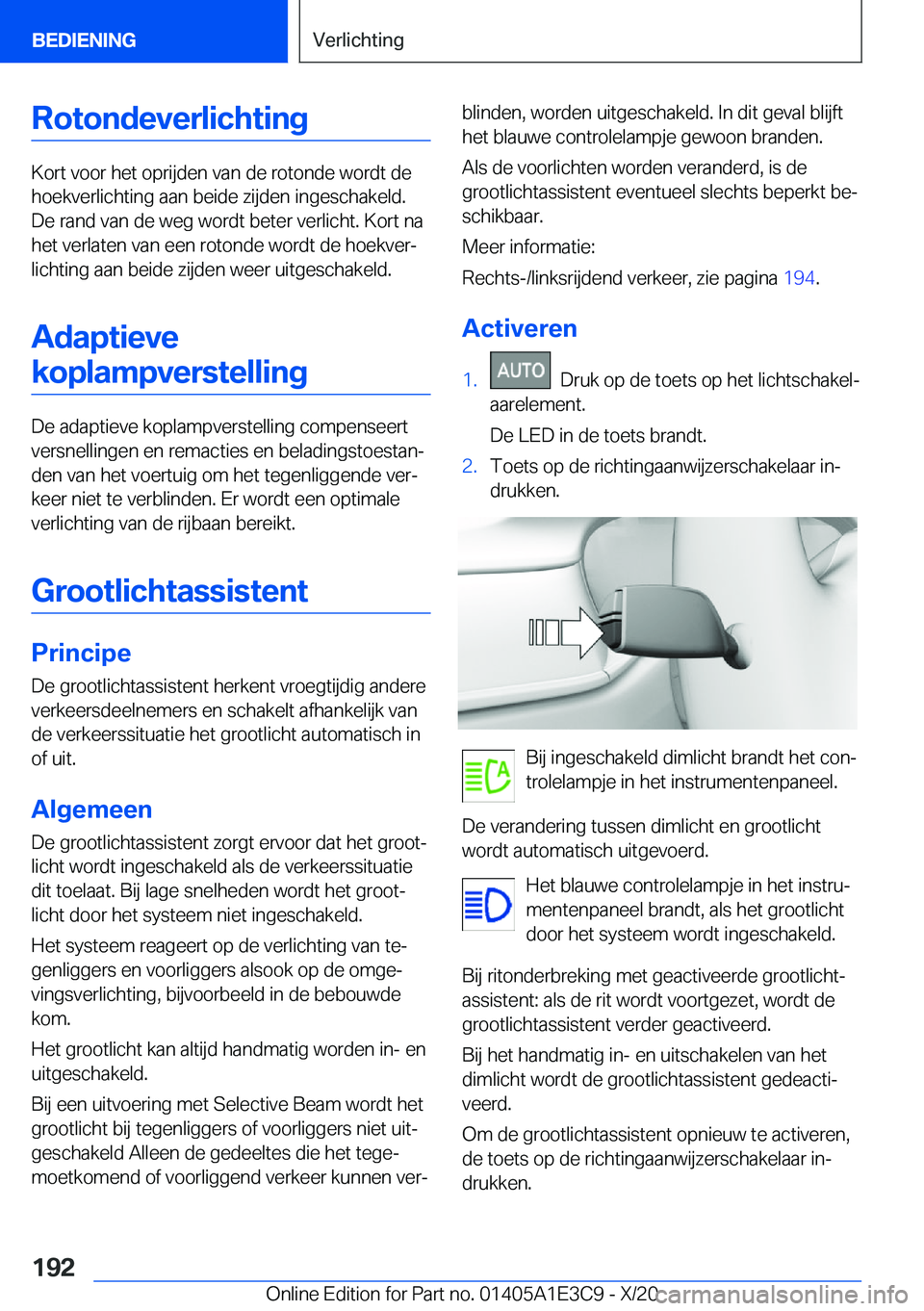 BMW M4 2021  Instructieboekjes (in Dutch) �R�o�t�o�n�d�e�v�e�r�l�i�c�h�t�i�n�g
�K�o�r�t��v�o�o�r��h�e�t��o�p�r�i�j�d�e�n��v�a�n��d�e��r�o�t�o�n�d�e��w�o�r�d�t��d�e�h�o�e�k�v�e�r�l�i�c�h�t�i�n�g��a�a�n��b�e�i�d�e��z�i�j�d�e�n��i�n�