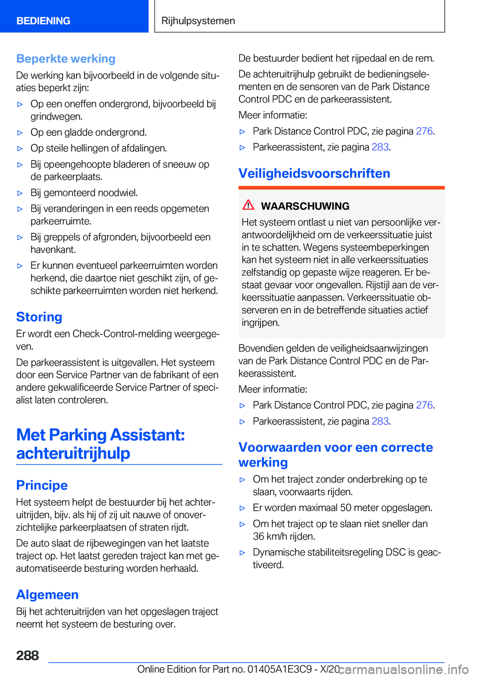 BMW M4 2021  Instructieboekjes (in Dutch) �B�e�p�e�r�k�t�e��w�e�r�k�i�n�g
�D�e��w�e�r�k�i�n�g��k�a�n��b�i�j�v�o�o�r�b�e�e�l�d��i�n��d�e��v�o�l�g�e�n�d�e��s�i�t�uj
�a�t�i�e�s��b�e�p�e�r�k�t��z�i�j�n�:'x�O�p��e�e�n��o�n�e�f�f�e