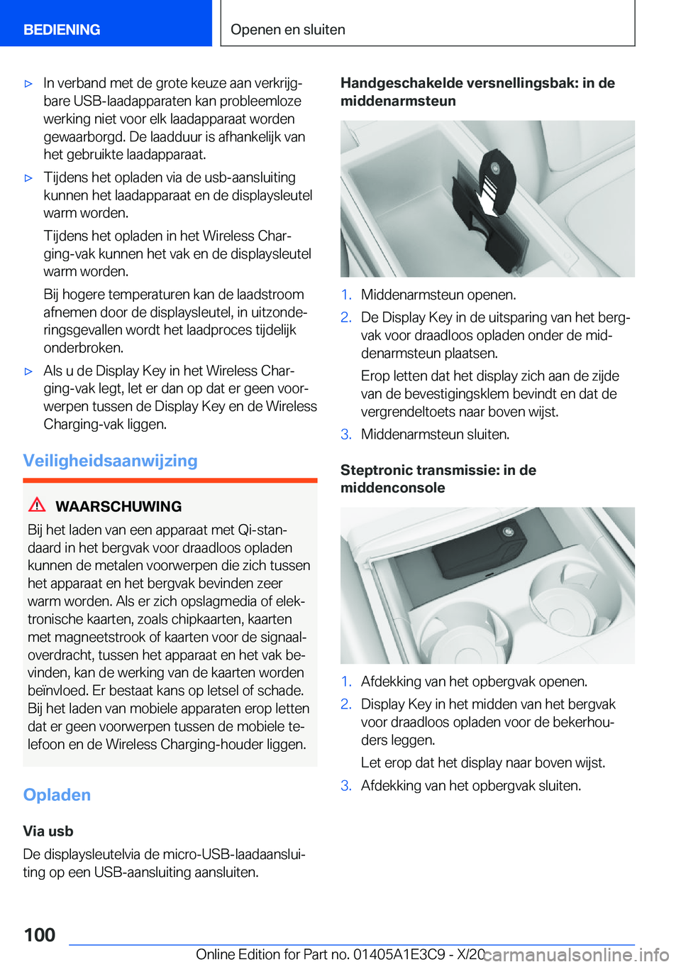 BMW M4 2021  Instructieboekjes (in Dutch) 'x�I�n��v�e�r�b�a�n�d��m�e�t��d�e��g�r�o�t�e��k�e�u�z�e��a�a�n��v�e�r�k�r�i�j�gj�b�a�r�e��U�S�B�-�l�a�a�d�a�p�p�a�r�a�t�e�n��k�a�n��p�r�o�b�l�e�e�m�l�o�z�e�w�e�r�k�i�n�g��n�i�e�t��v�o
