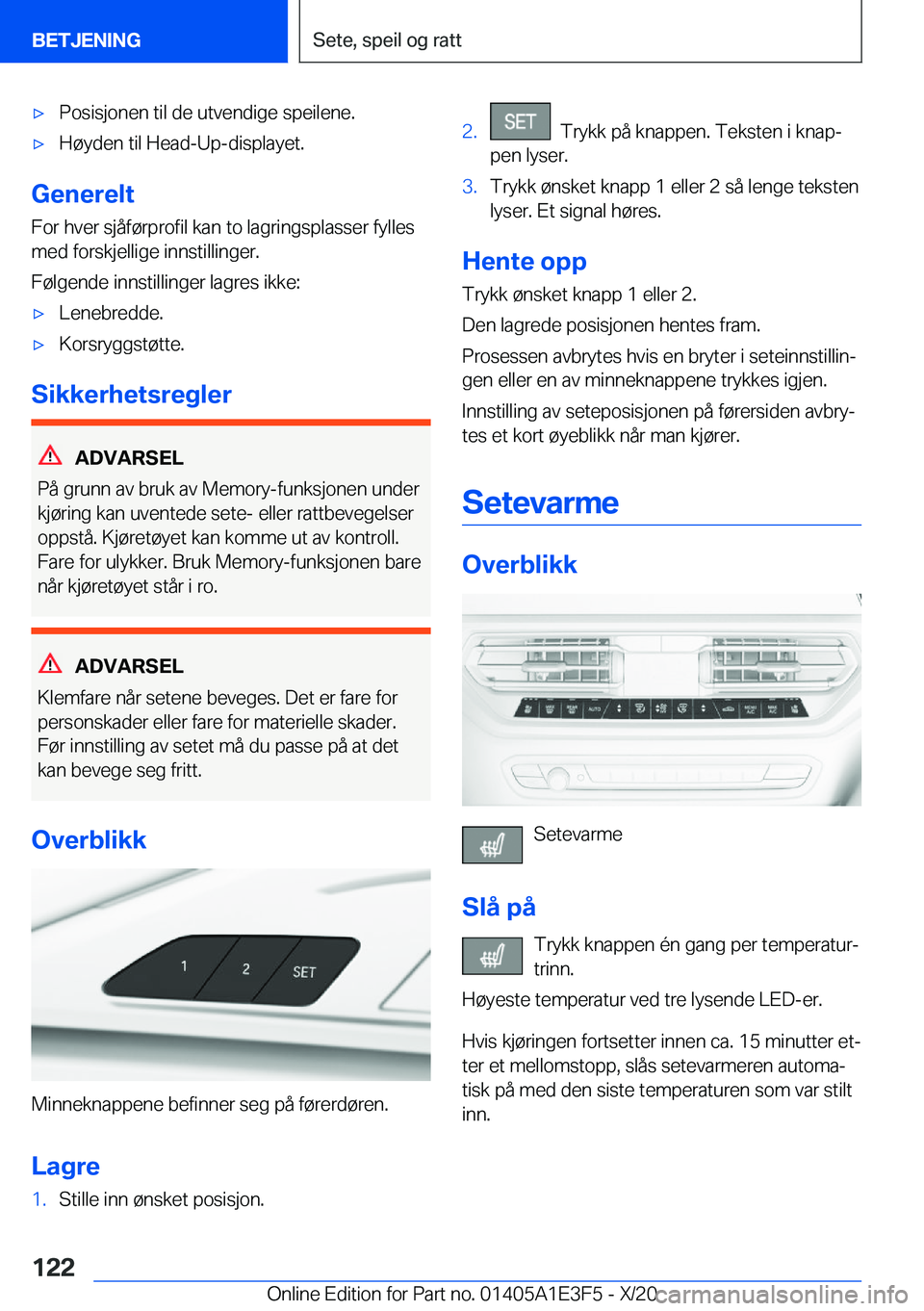 BMW M4 2021  InstruksjonsbØker (in Norwegian) 'x�P�o�s�i�s�j�o�n�e�n��t�i�l��d�e��u�t�v�e�n�d�i�g�e��s�p�e�i�l�e�n�e�.'x�H�