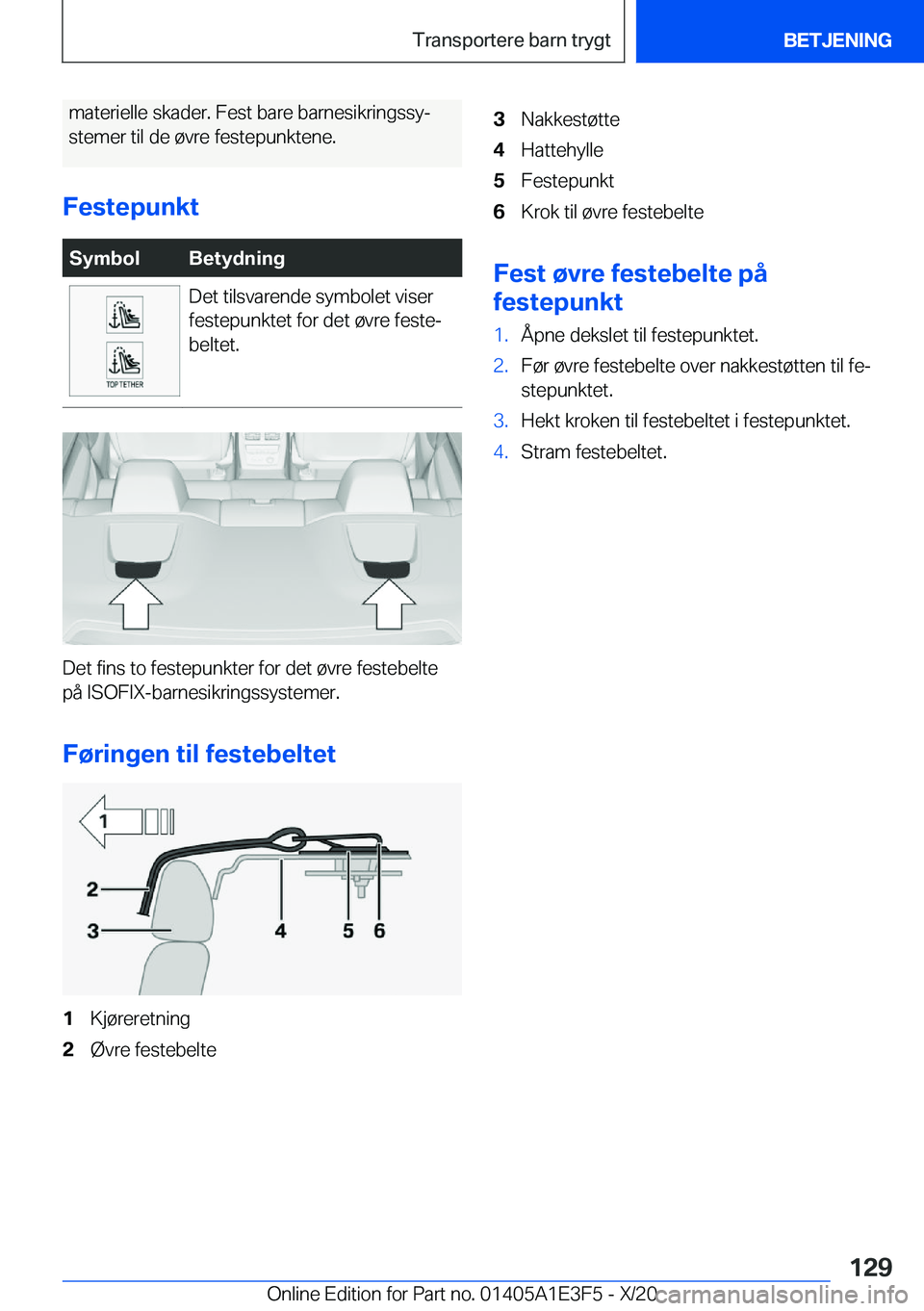BMW M4 2021  InstruksjonsbØker (in Norwegian) �m�a�t�e�r�i�e�l�l�e��s�k�a�d�e�r�.��F�e�s�t��b�a�r�e��b�a�r�n�e�s�i�k�r�i�n�g�s�s�yj�s�t�e�m�e�r��t�i�l��d�e��
