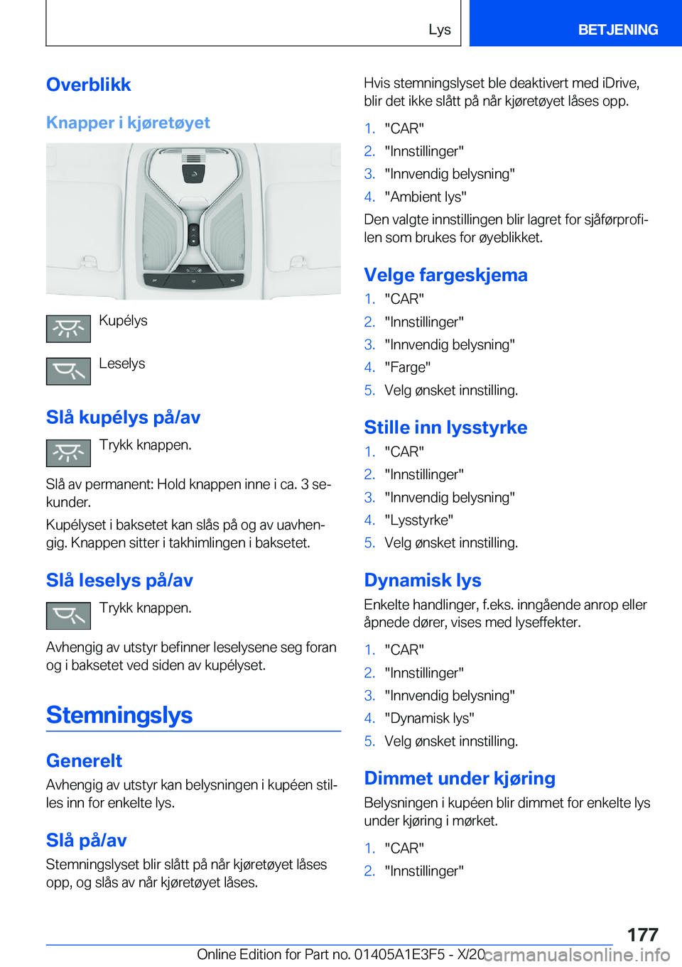 BMW M4 2021  InstruksjonsbØker (in Norwegian) �O�v�e�r�b�l�i�k�k�K�n�a�p�p�e�r��i��k�j�