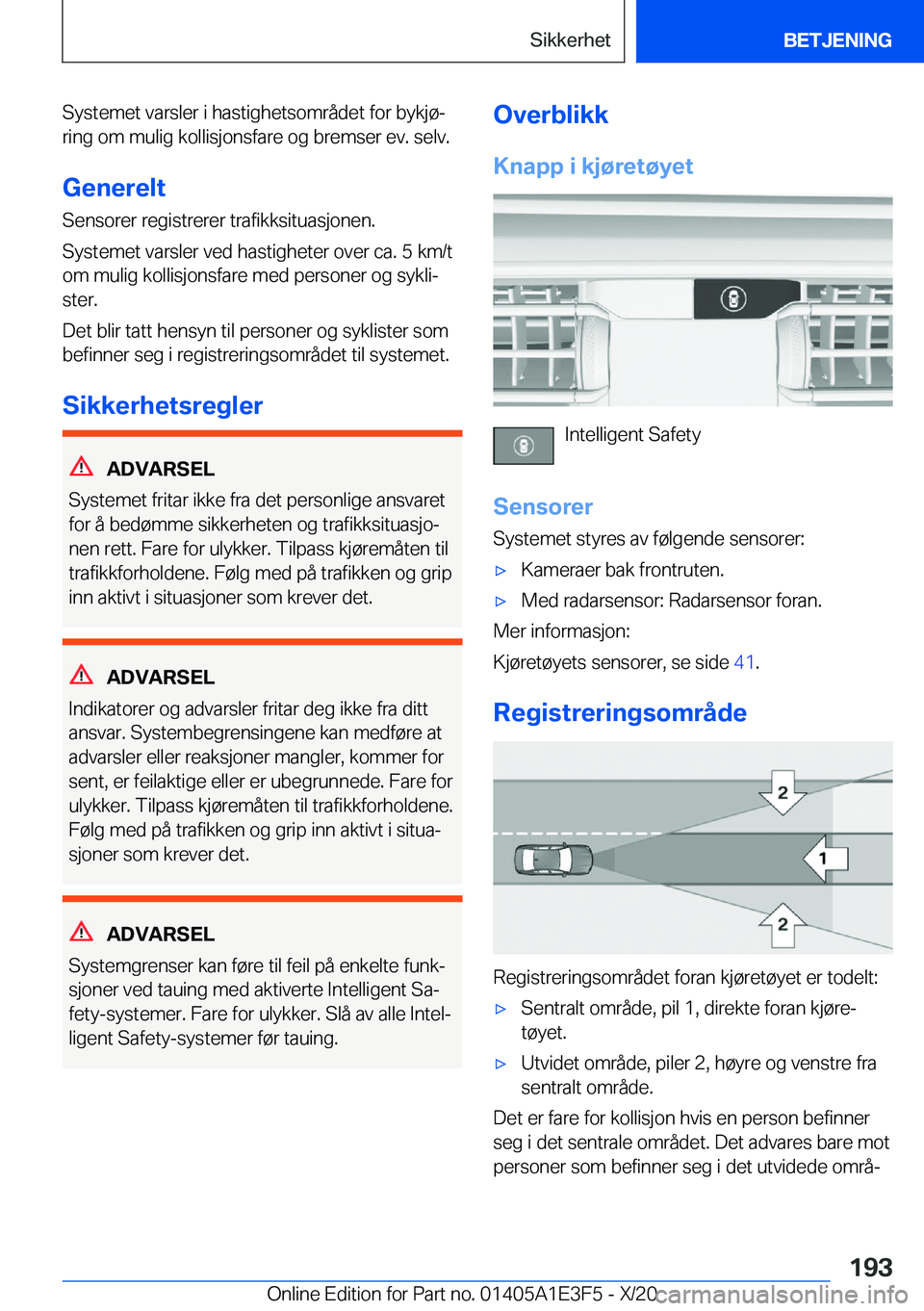 BMW M4 2021  InstruksjonsbØker (in Norwegian) �S�y�s�t�e�m�e�t��v�a�r�s�l�e�r��i��h�a�s�t�i�g�h�e�t�s�o�m�r�å�d�e�t��f�o�r��b�y�k�j�