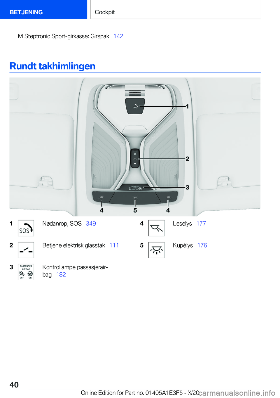 BMW M4 2021  InstruksjonsbØker (in Norwegian) �M��S�t�e�p�t�r�o�n�i�c��S�p�o�r�t�-�g�i�r�k�a�s�s�e�:��G�i�r�s�p�a�k\_�1�4�2
�R�u�n�d�t��t�a�k�h�i�m�l�i�n�g�e�n
�1�N�