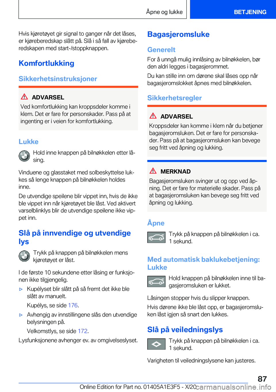 BMW M4 2021  InstruksjonsbØker (in Norwegian) �H�v�i�s��k�j�