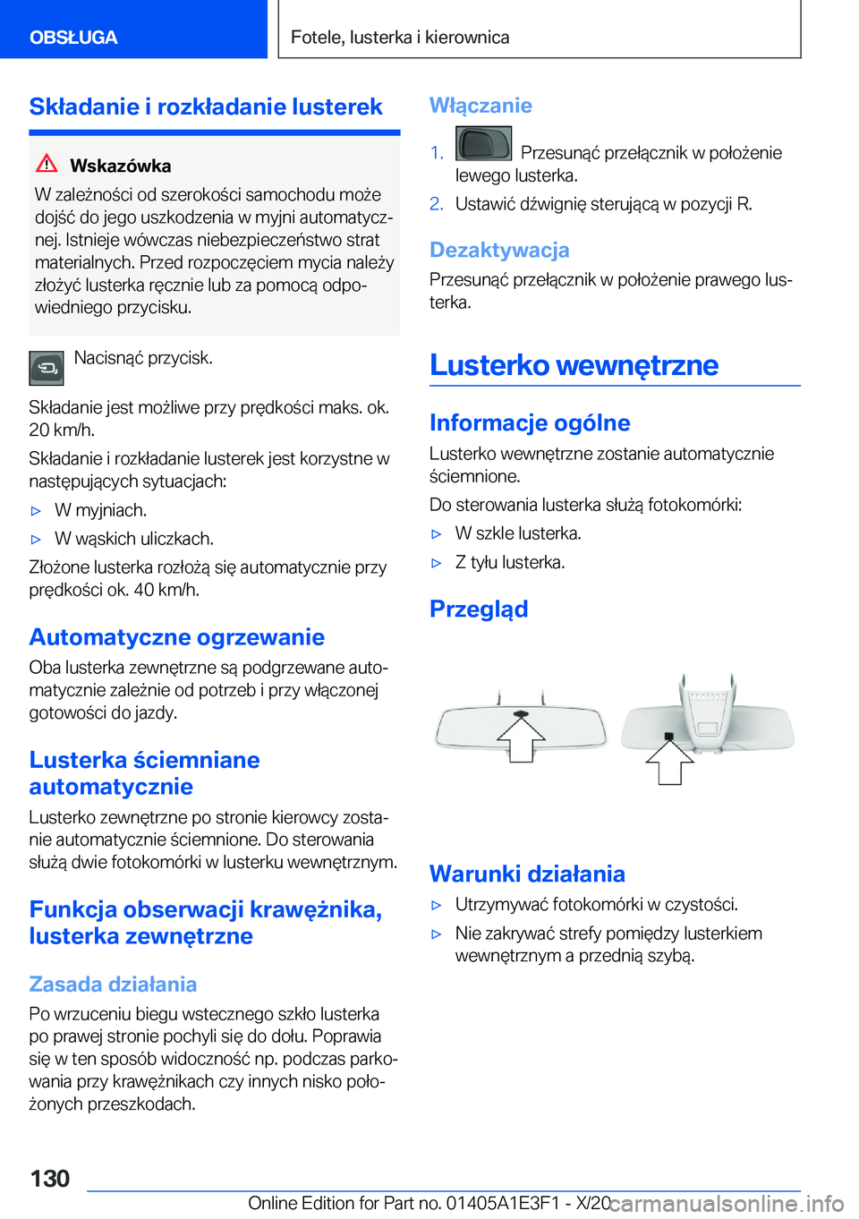 BMW M4 2021  Instrukcja obsługi (in Polish) �S�k�ł�a�d�a�n�i�e��i��r�o�z�k�ł�a�d�a�n�i�e��l�u�s�t�e�r�e�k
�W�s�k�a�z�