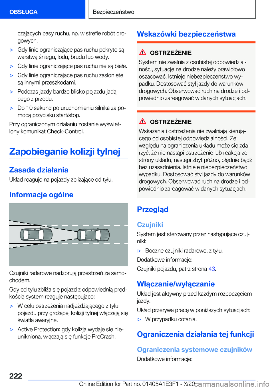 BMW M4 2021  Instrukcja obsługi (in Polish) �c�z�a�j�