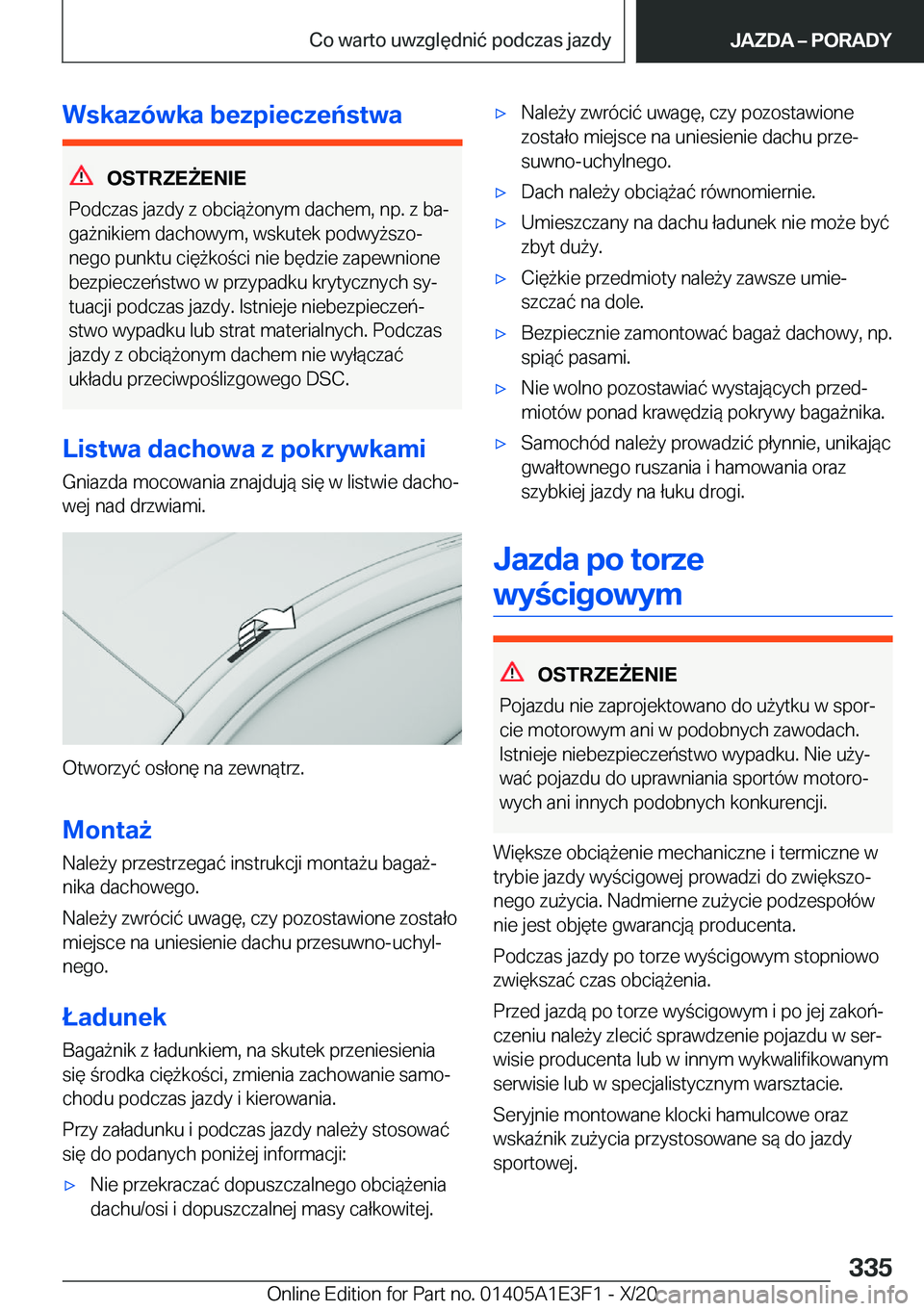 BMW M4 2021  Instrukcja obsługi (in Polish) �W�s�k�a�z�