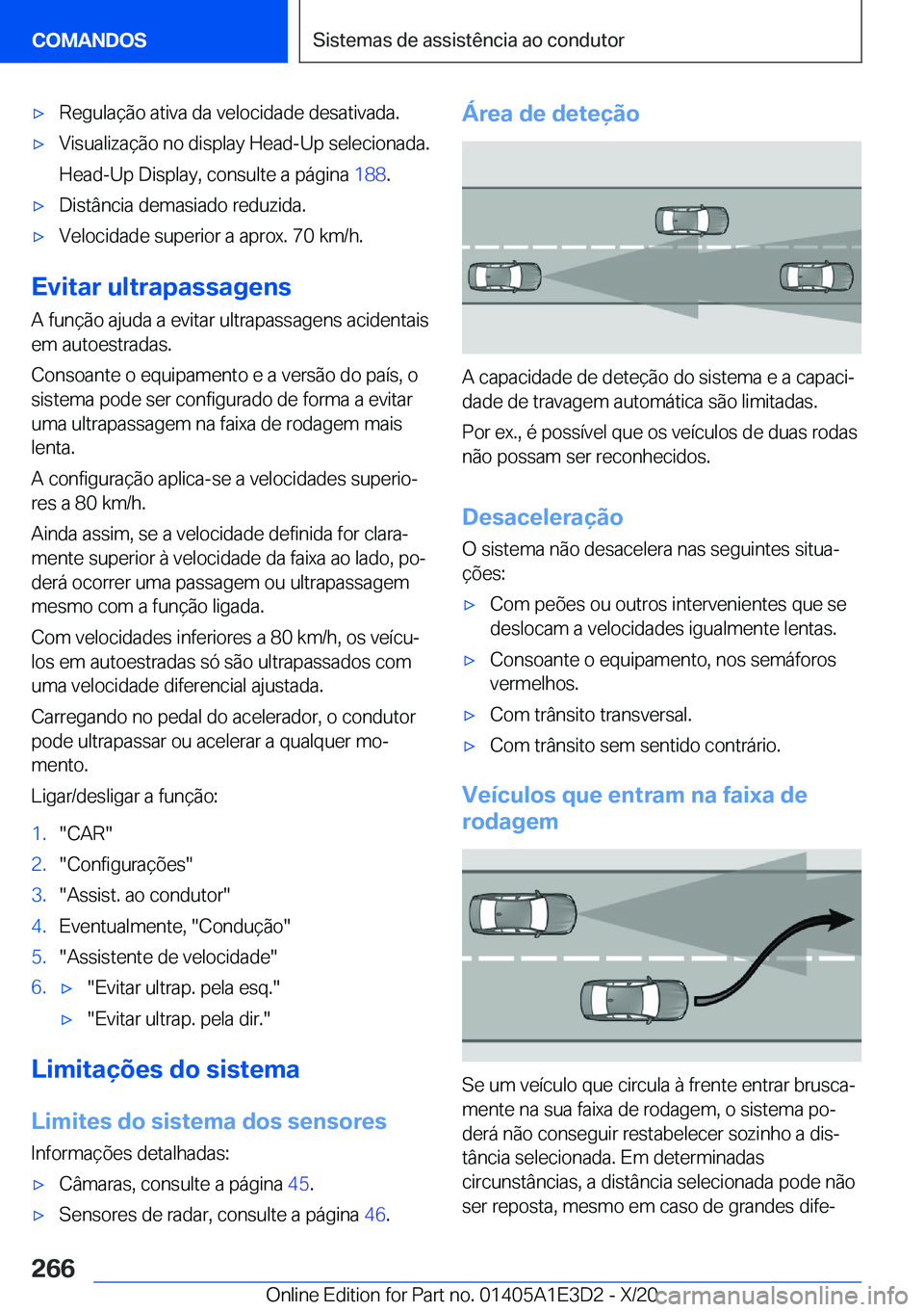 BMW M4 2021  Manual do condutor (in Portuguese) 'x�R�e�g�u�l�a�