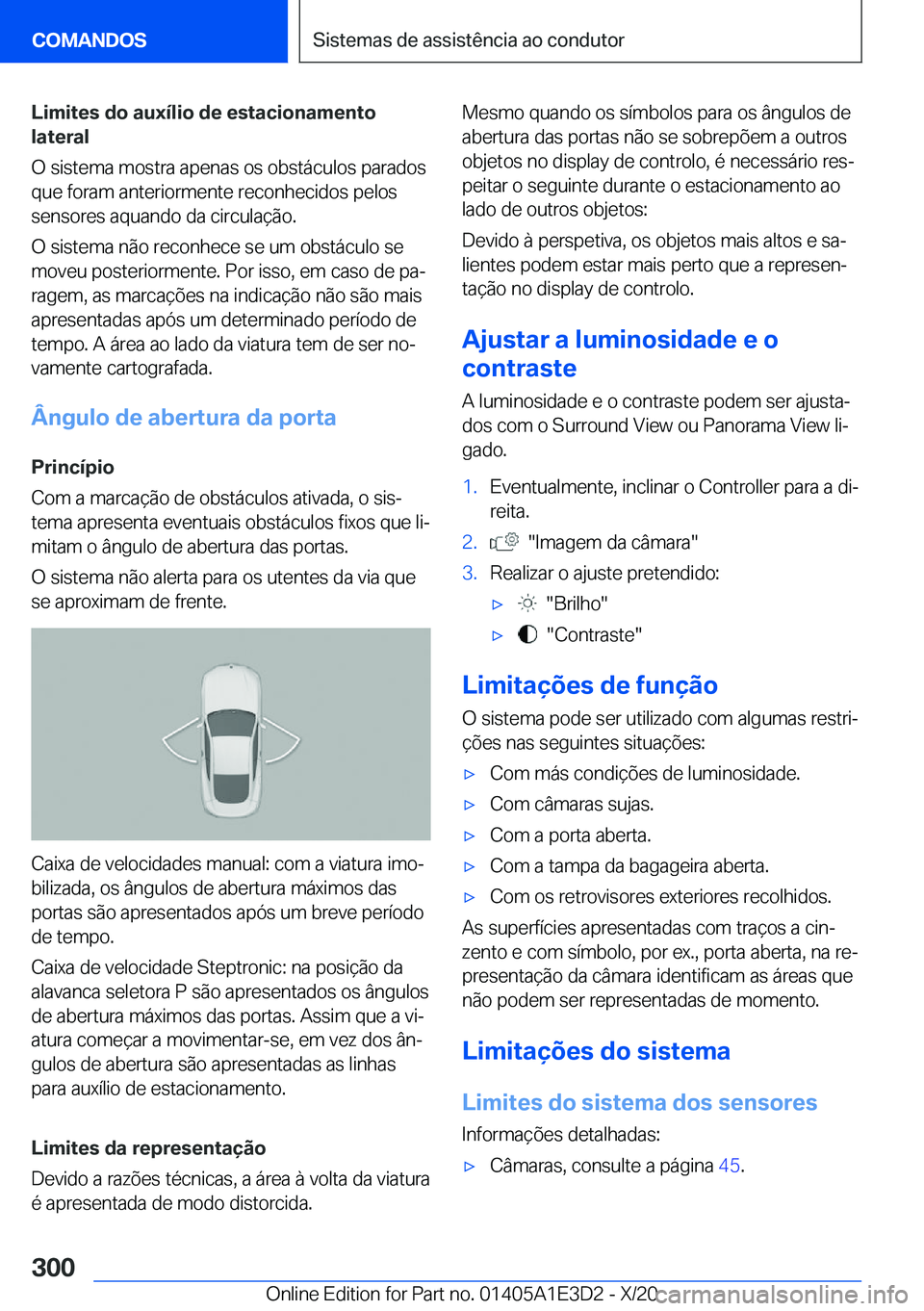 BMW M4 2021  Manual do condutor (in Portuguese) �L�i�m�i�t�e�s��d�o��a�u�x�