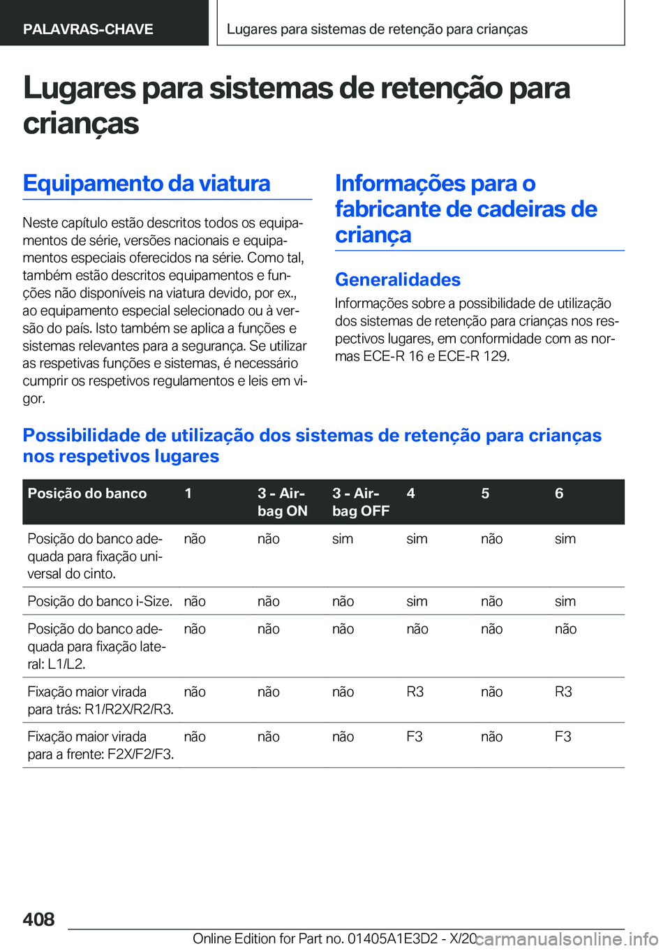 BMW M4 2021  Manual do condutor (in Portuguese) �L�u�g�a�r�e�s��p�a�r�a��s�i�s�t�e�m�a�s��d�e��r�e�t�e�n�