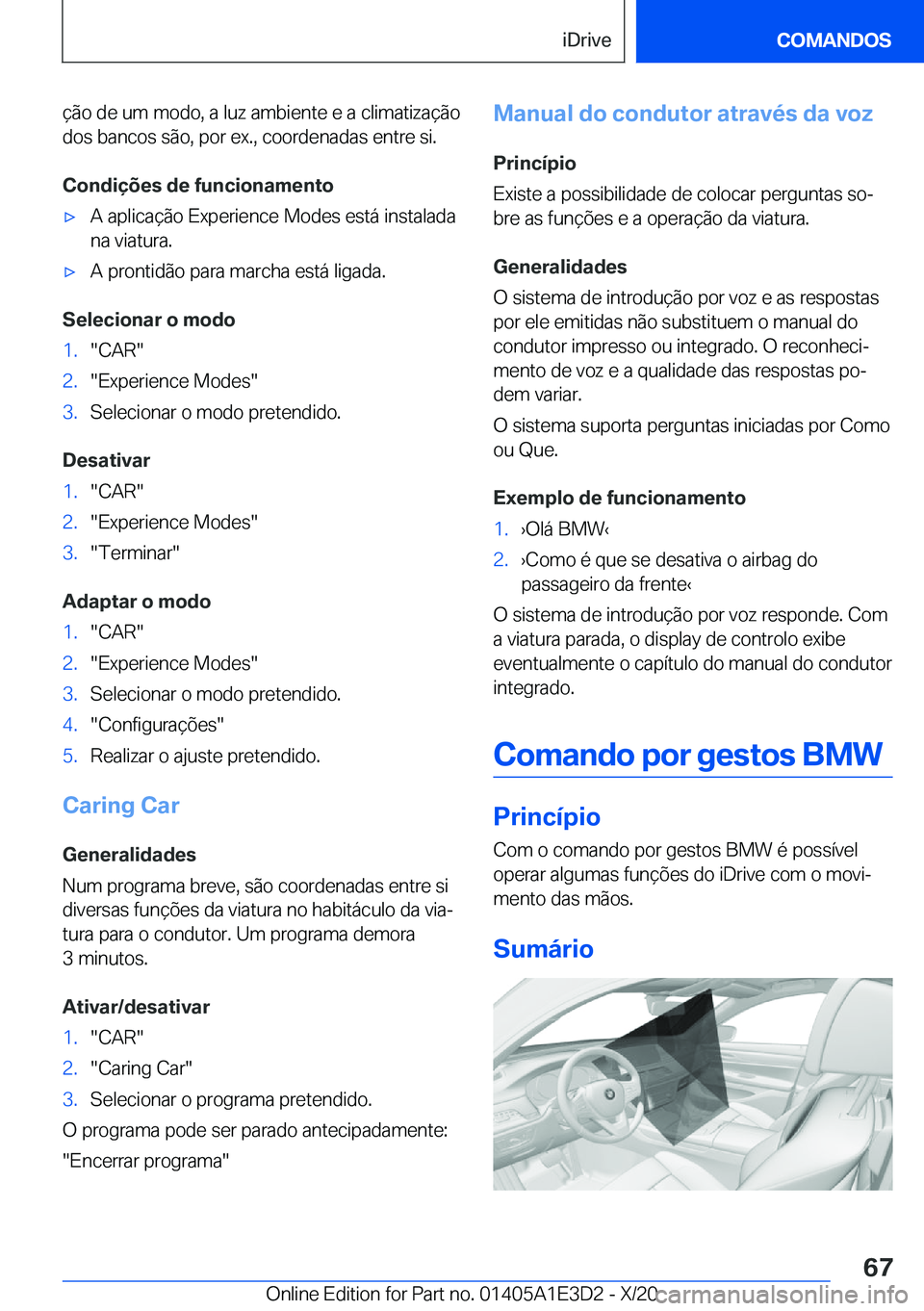 BMW M4 2021  Manual do condutor (in Portuguese) �