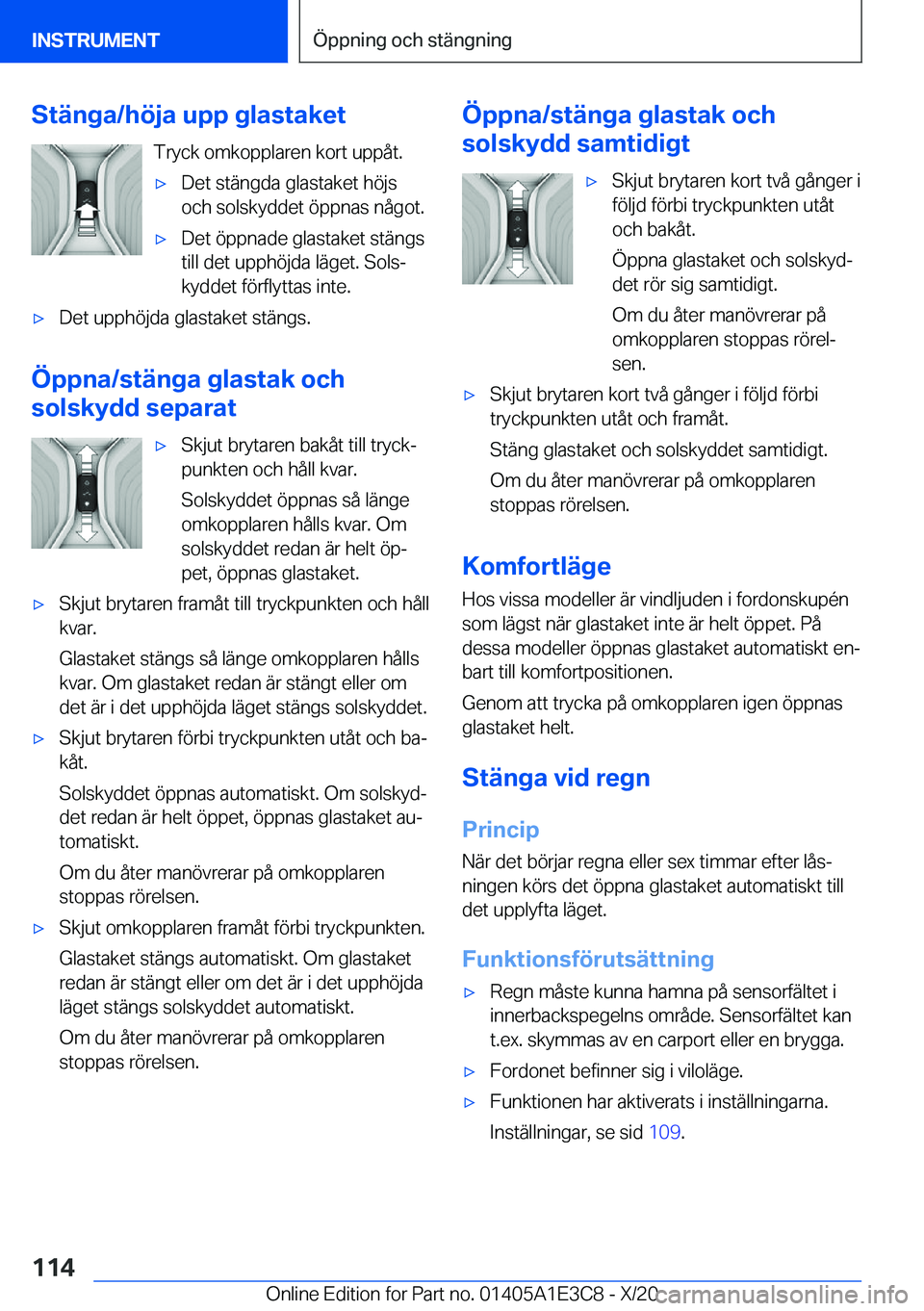BMW M4 2021  InstruktionsbÖcker (in Swedish) �S�t�ä�n�g�a�/�h�