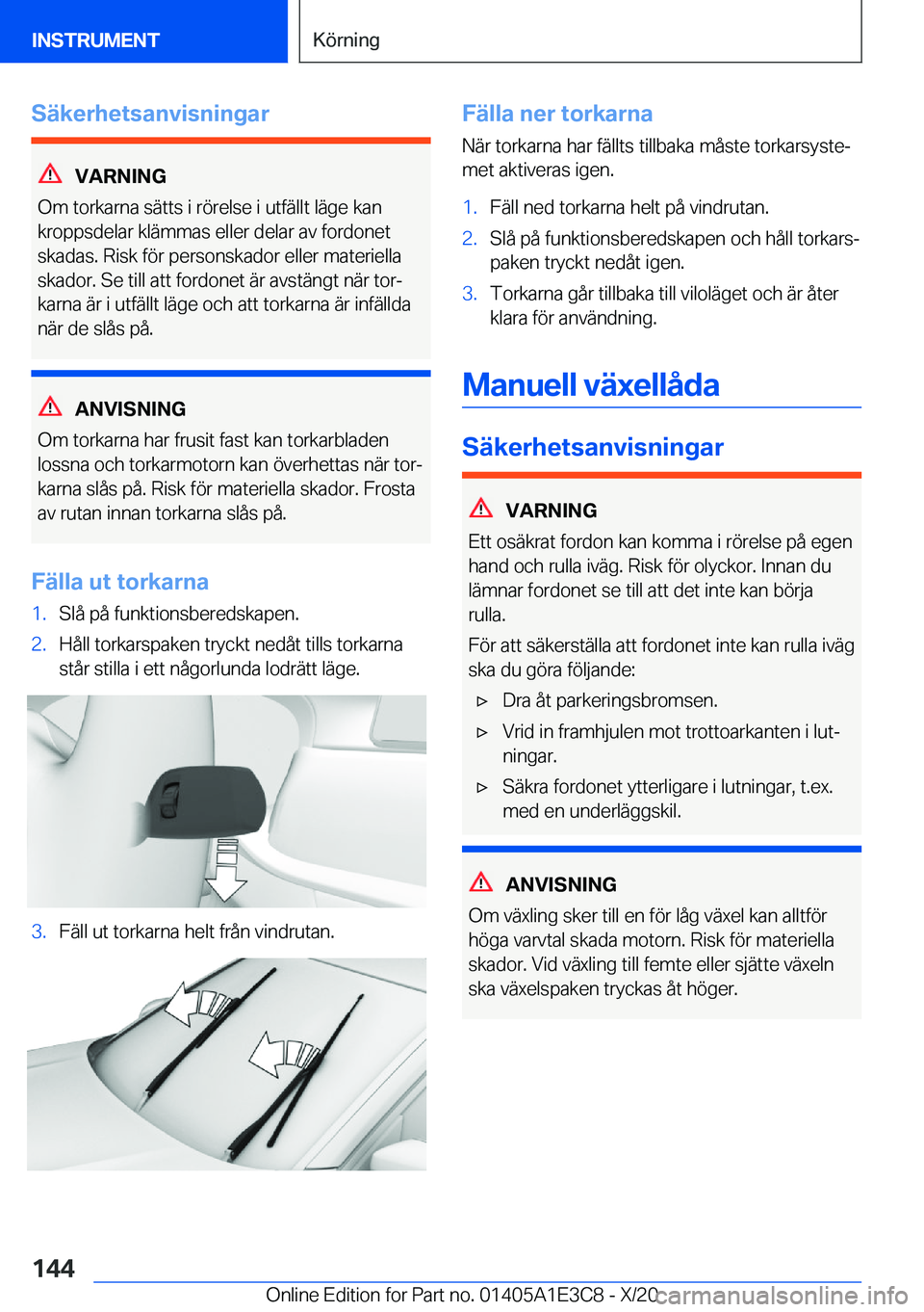 BMW M4 2021  InstruktionsbÖcker (in Swedish) �S�ä�k�e�r�h�e�t�s�a�n�v�i�s�n�i�n�g�a�r
�V�A�R�N�I�N�G
�O�m��t�o�r�k�a�r�n�a��s�ä�t�t�s��i��r�