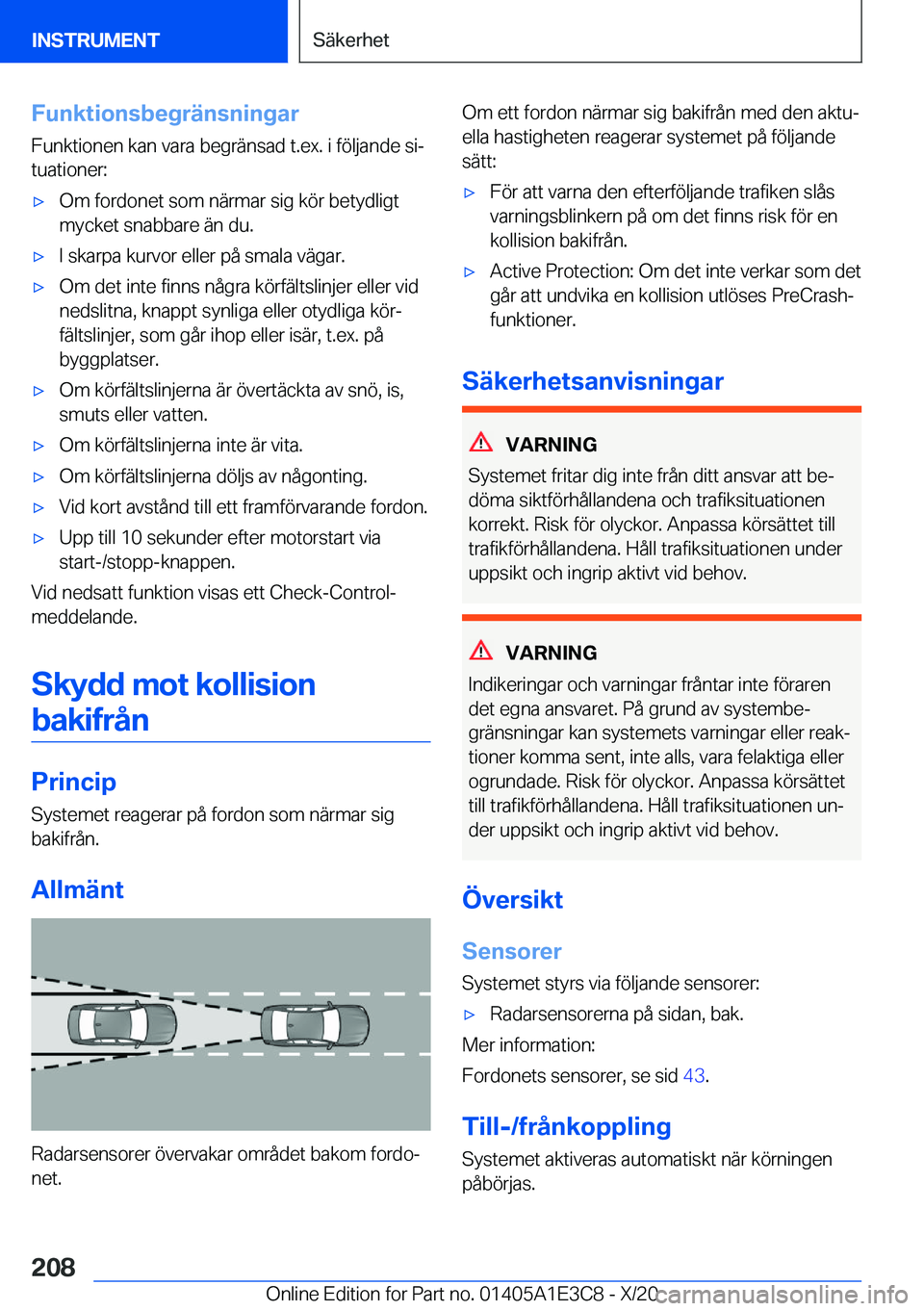 BMW M4 2021  InstruktionsbÖcker (in Swedish) �F�u�n�k�t�i�o�n�s�b�e�g�r�ä�n�s�n�i�n�g�a�r
�F�u�n�k�t�i�o�n�e�n��k�a�n��v�a�r�a��b�e�g�r�ä�n�s�a�d��t�.�e�x�.��i��f�