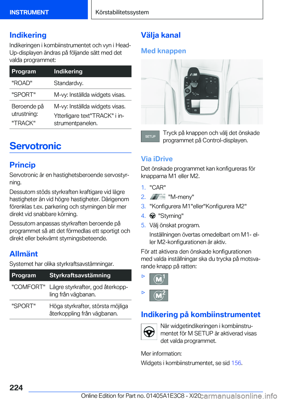 BMW M4 2021  InstruktionsbÖcker (in Swedish) �I�n�d�i�k�e�r�i�n�g
�I�n�d�i�k�e�r�i�n�g�e�n��i��k�o�m�b�i�i�n�s�t�r�u�m�e�n�t�e�t��o�c�h��v�y�n��i��H�e�a�d�-
�U�p�-�d�i�s�p�l�a�y�e�n��ä�n�d�r�a�s��p�å��f�