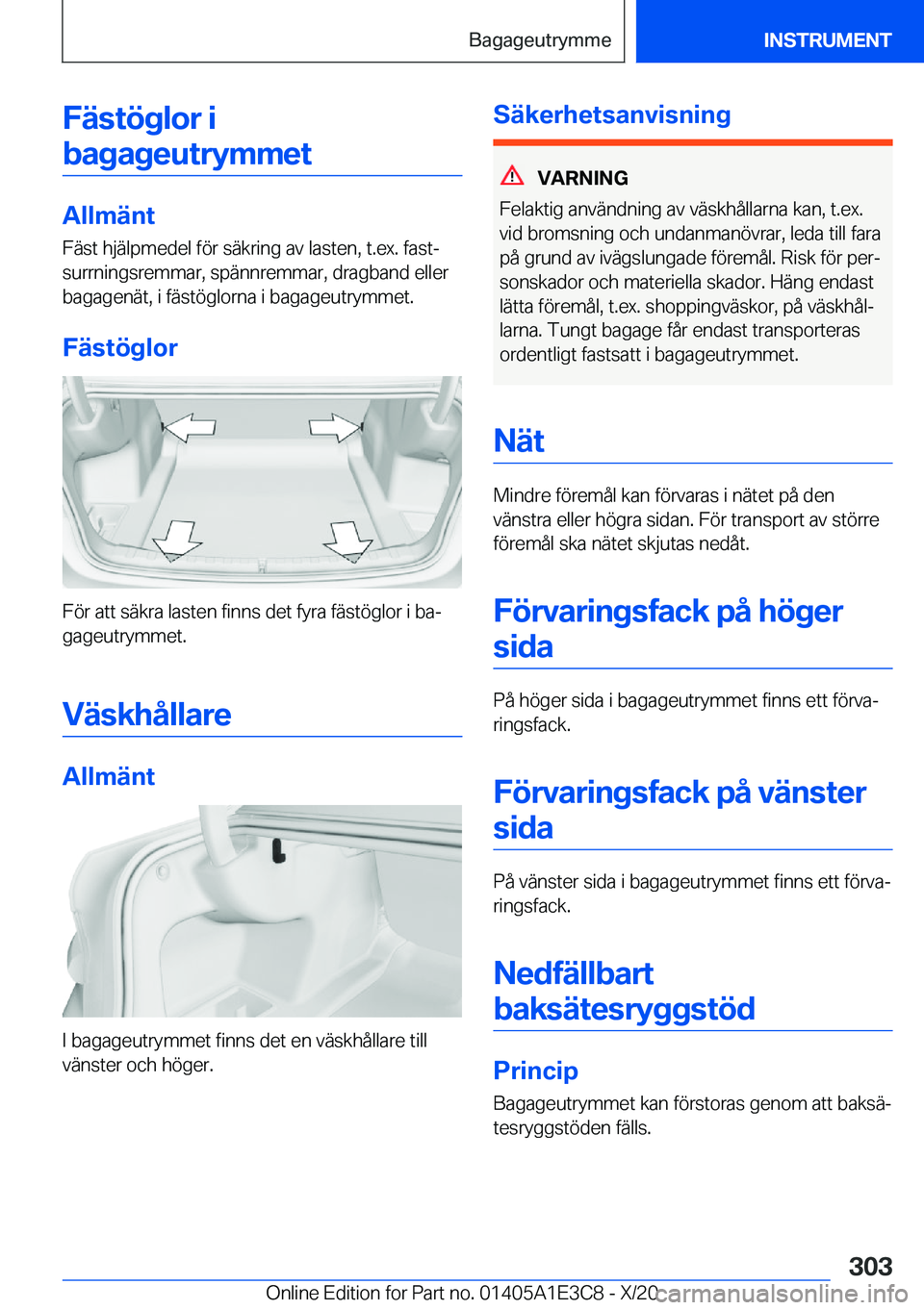 BMW M4 2021  InstruktionsbÖcker (in Swedish) �F�ä�s�t�